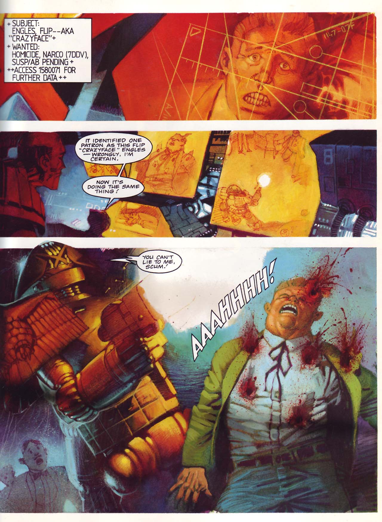 Read online Judge Dredd: Mechanismo comic -  Issue # TPB - 46