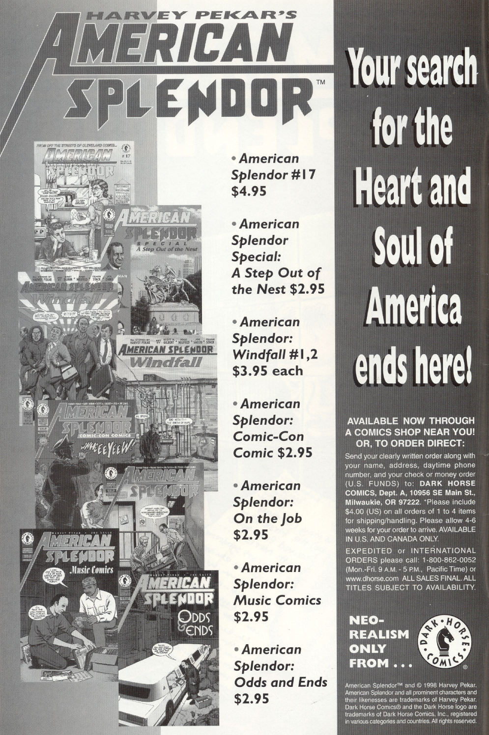 Read online American Splendor: TransAtlantic Comics comic -  Issue # Full - 3