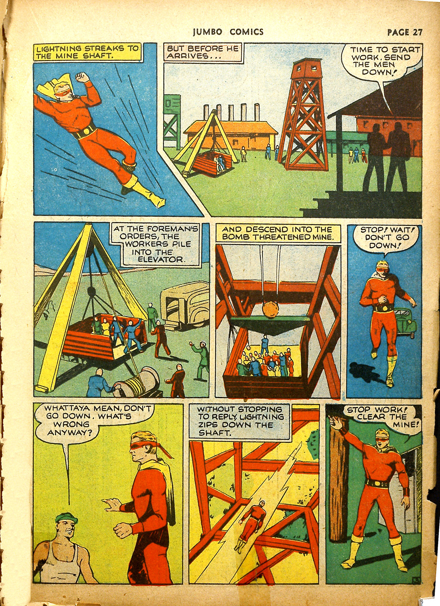 Read online Jumbo Comics comic -  Issue #23 - 29