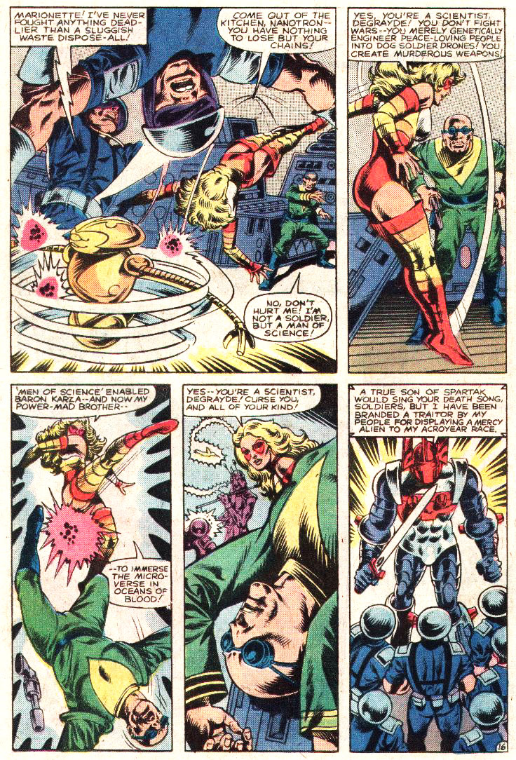 Read online Micronauts (1979) comic -  Issue #34 - 17