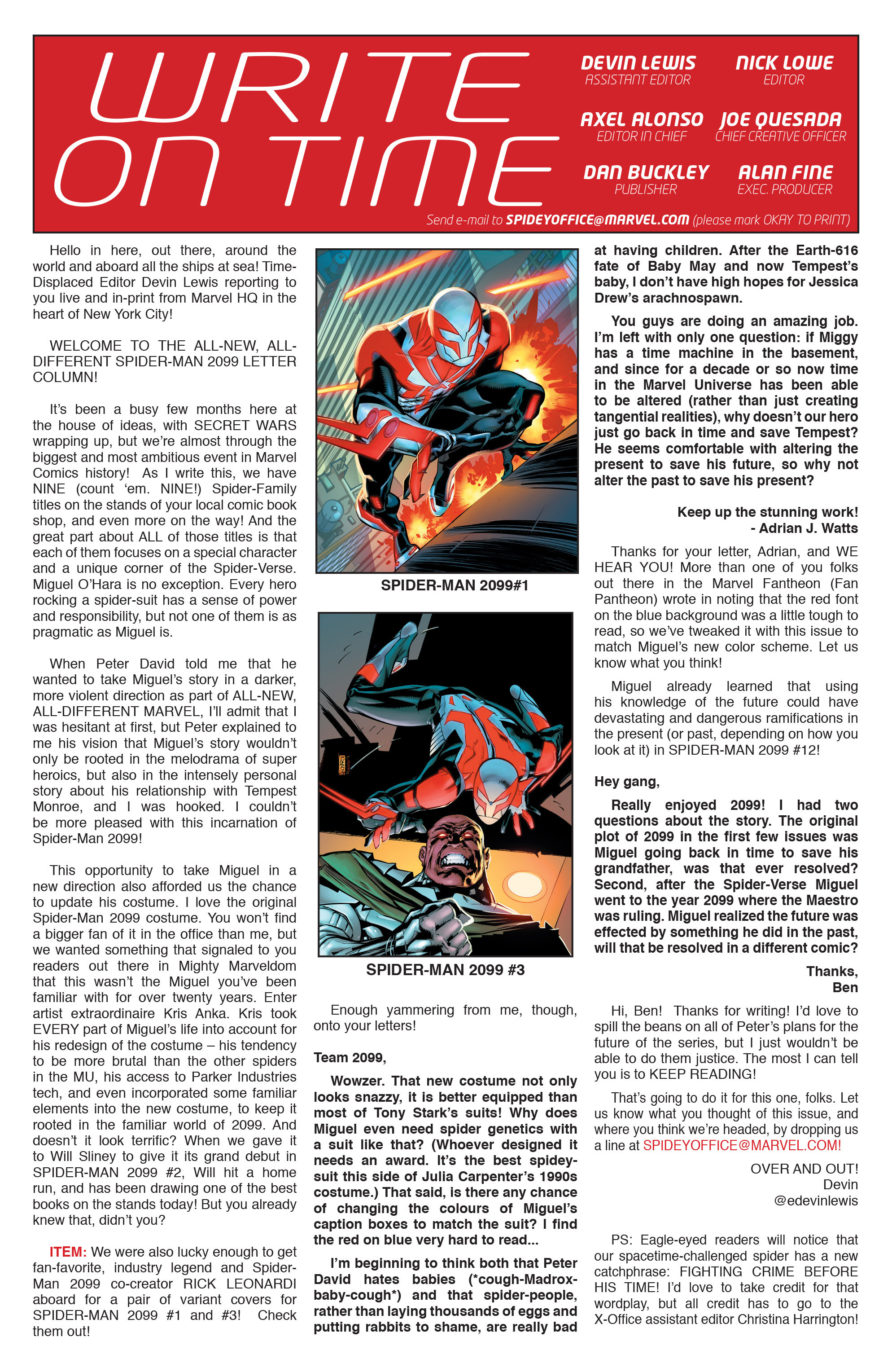 Read online Spider-Man 2099 (2015) comic -  Issue #4 - 23