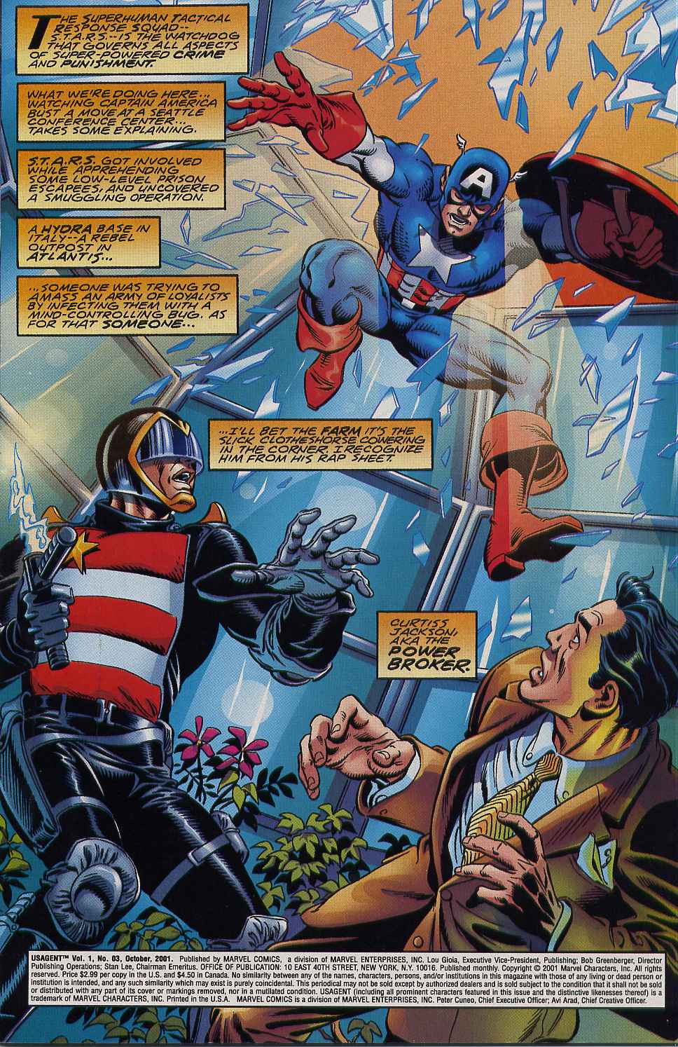 Read online USAgent comic -  Issue #3 - 2