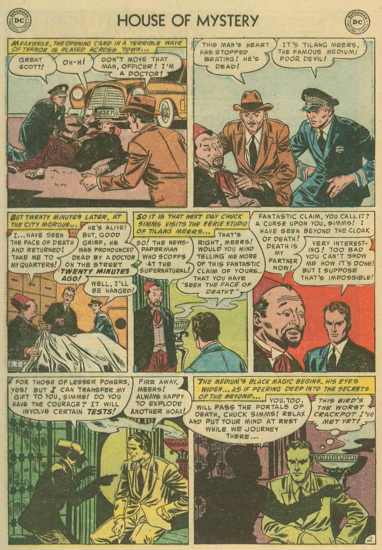 Read online House of Mystery (1951) comic -  Issue #21 - 4
