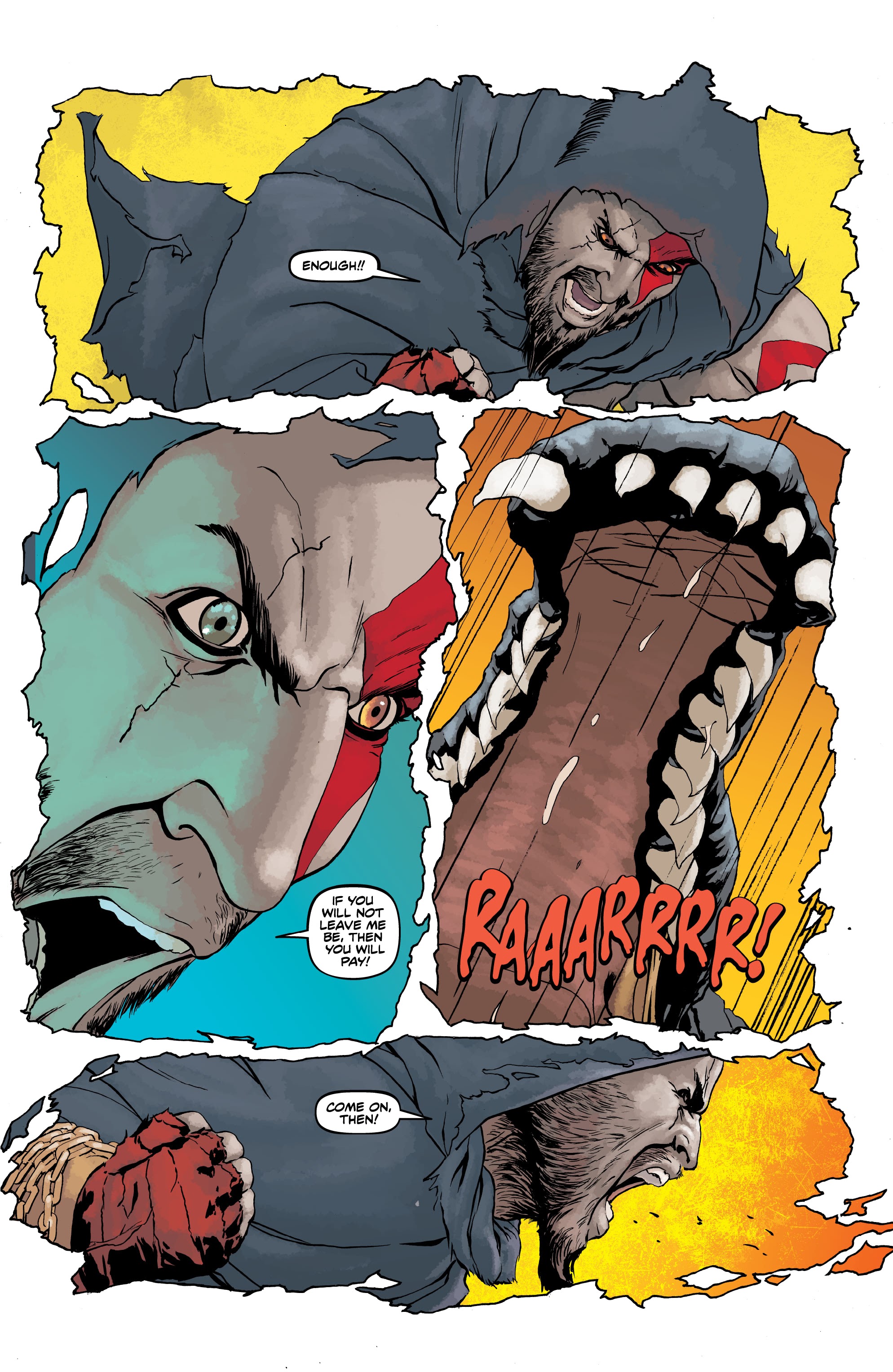 Read online God of War: Fallen God comic -  Issue #2 - 21