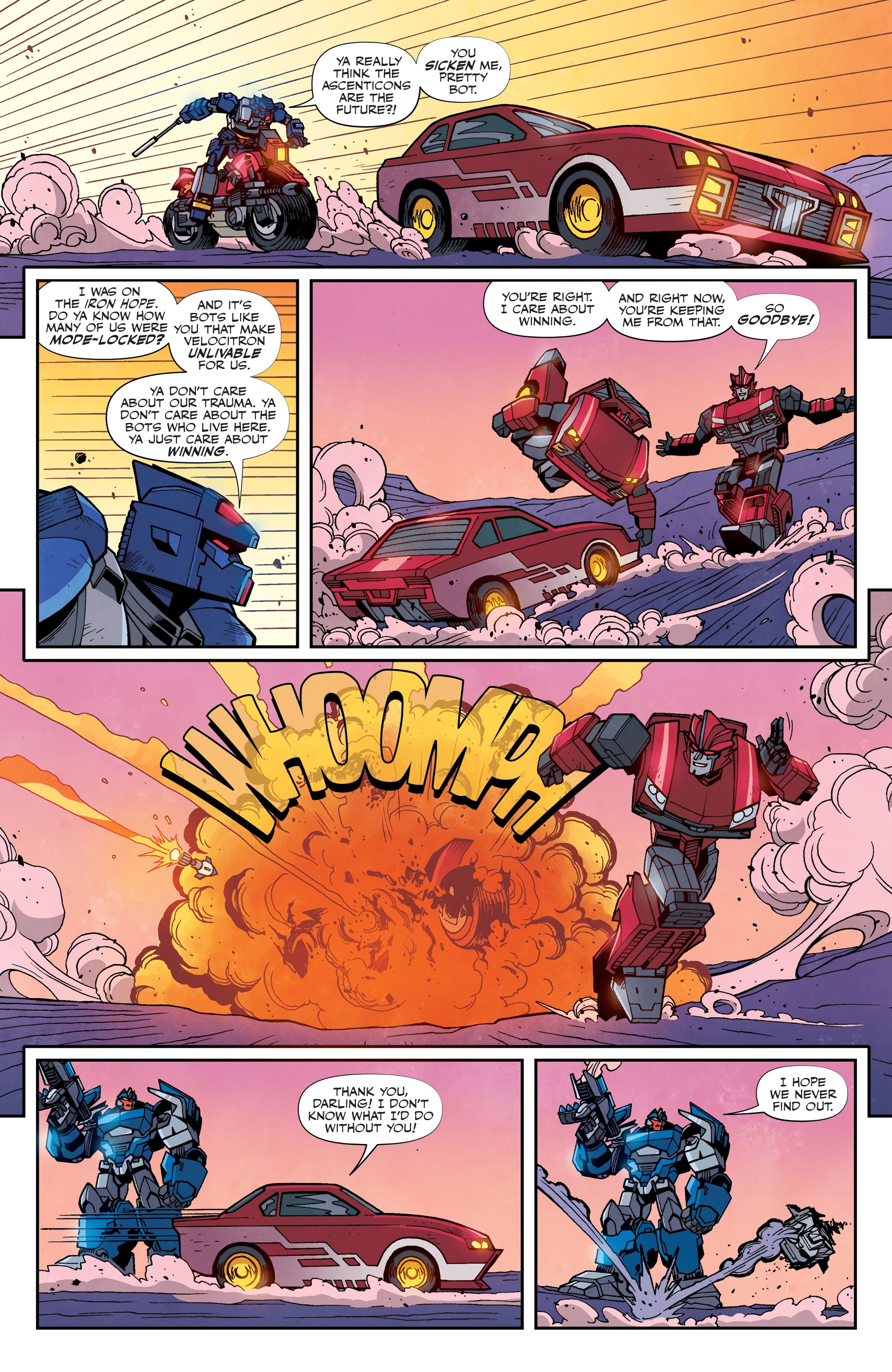 Read online Transformers: Wreckers-Tread and Circuits comic -  Issue #3 - 21