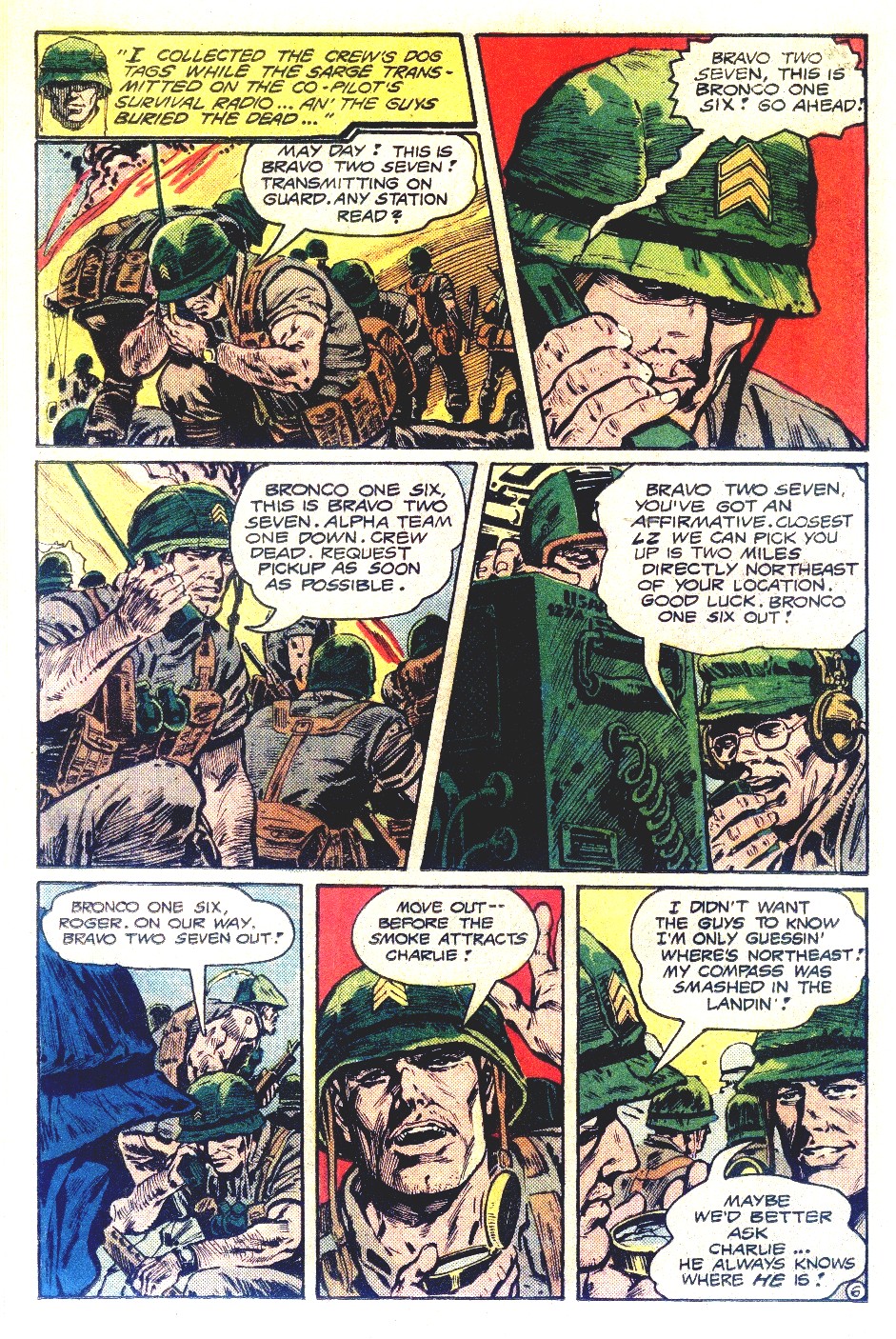 Read online G.I. Combat (1952) comic -  Issue #281 - 16