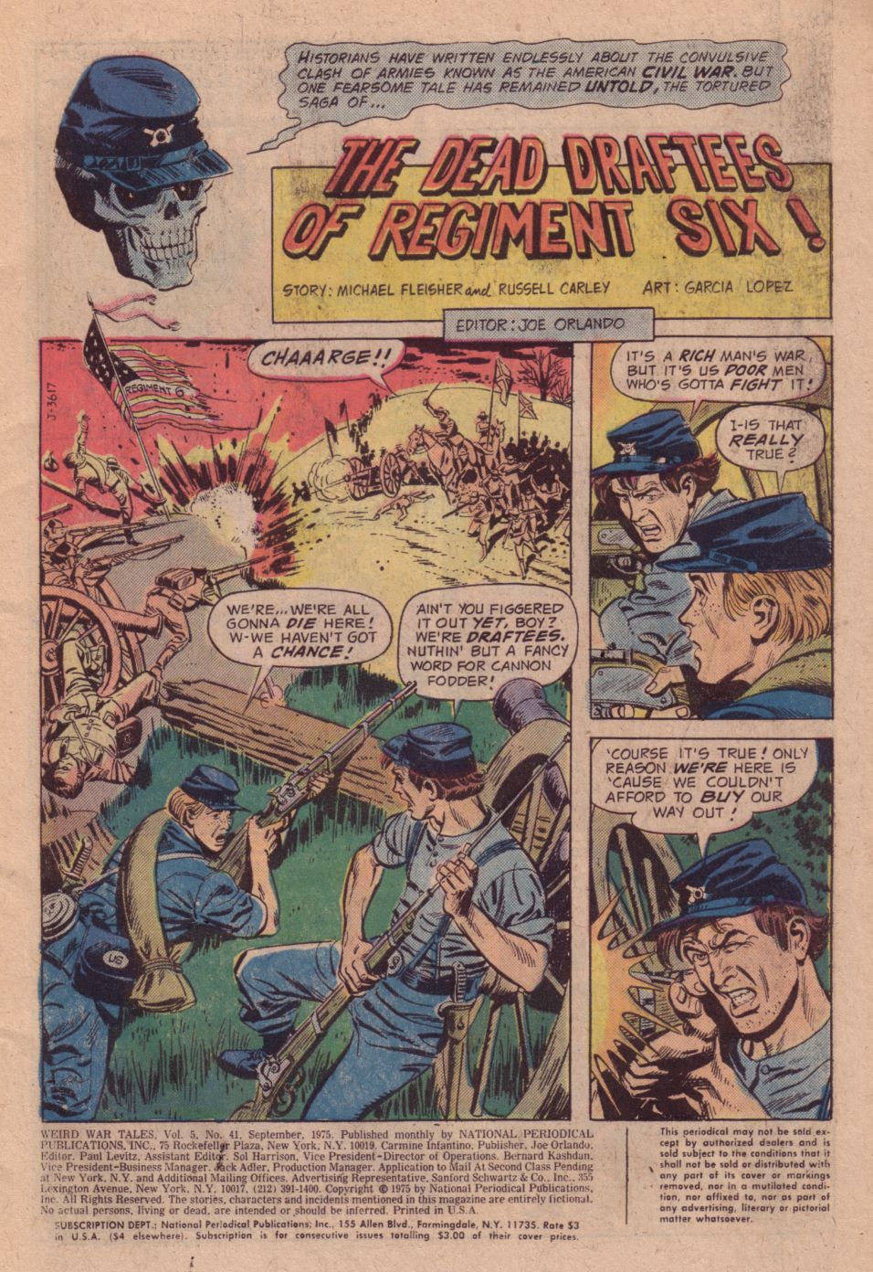 Read online Weird War Tales (1971) comic -  Issue #41 - 3