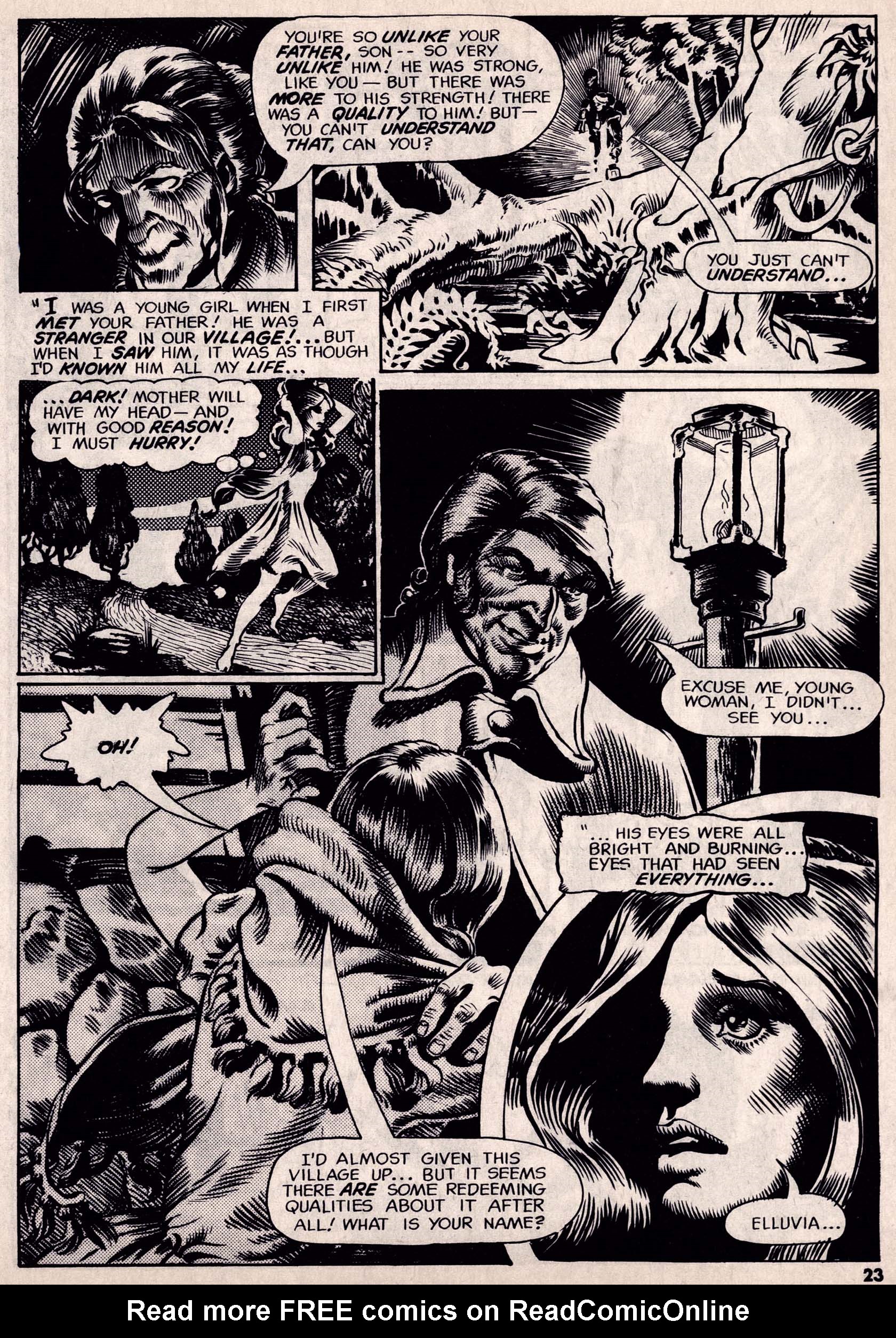 Read online Vampirella (1969) comic -  Issue #13 - 23
