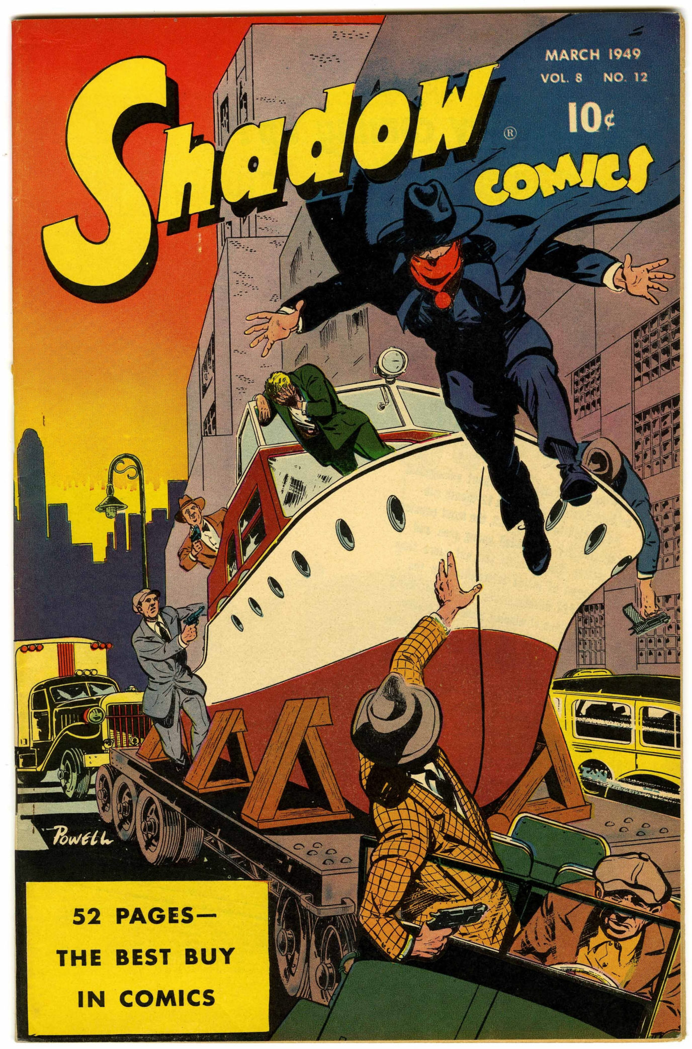Read online Shadow Comics comic -  Issue #96 - 1