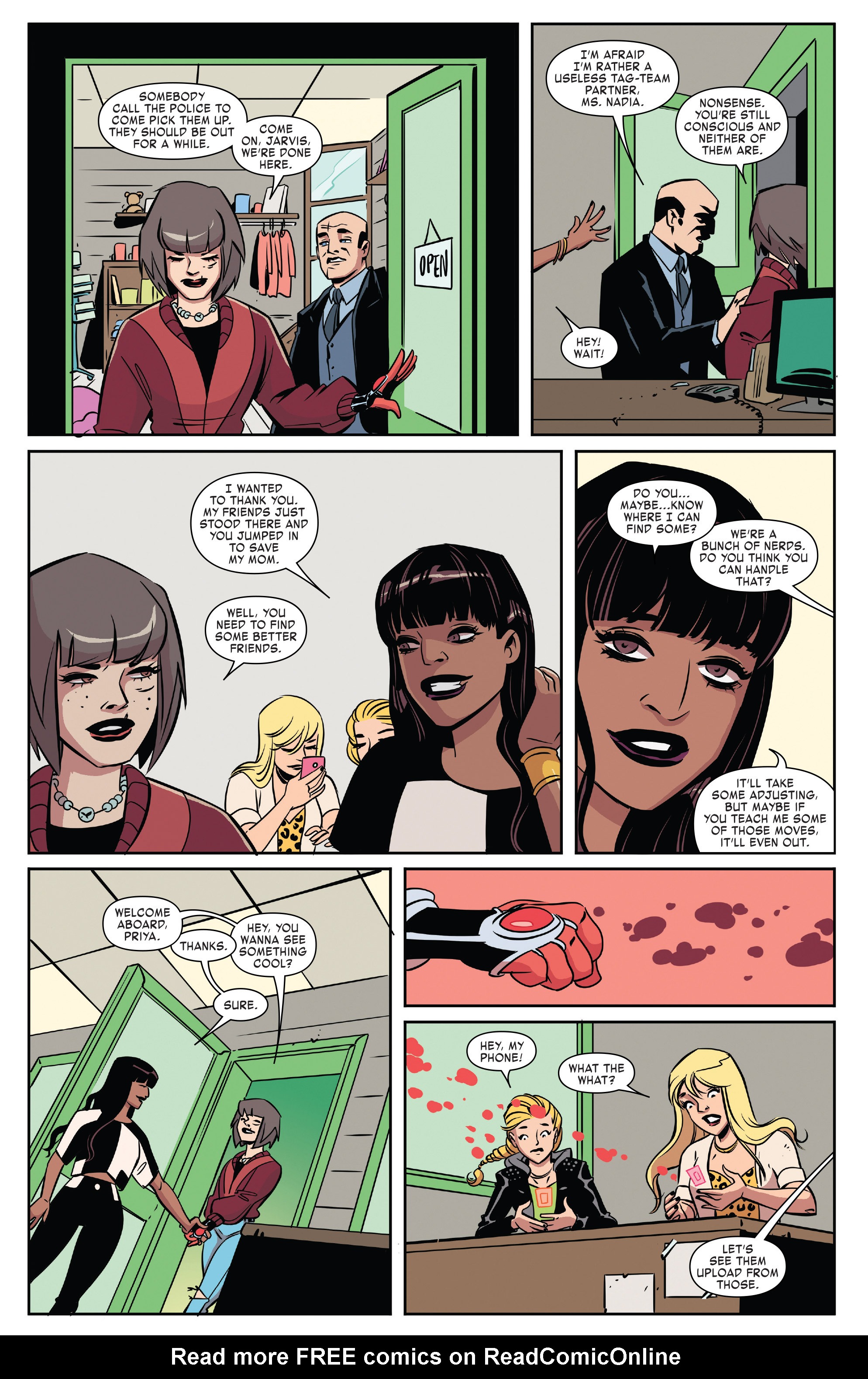 Read online The Unstoppable Wasp comic -  Issue #4 - 13
