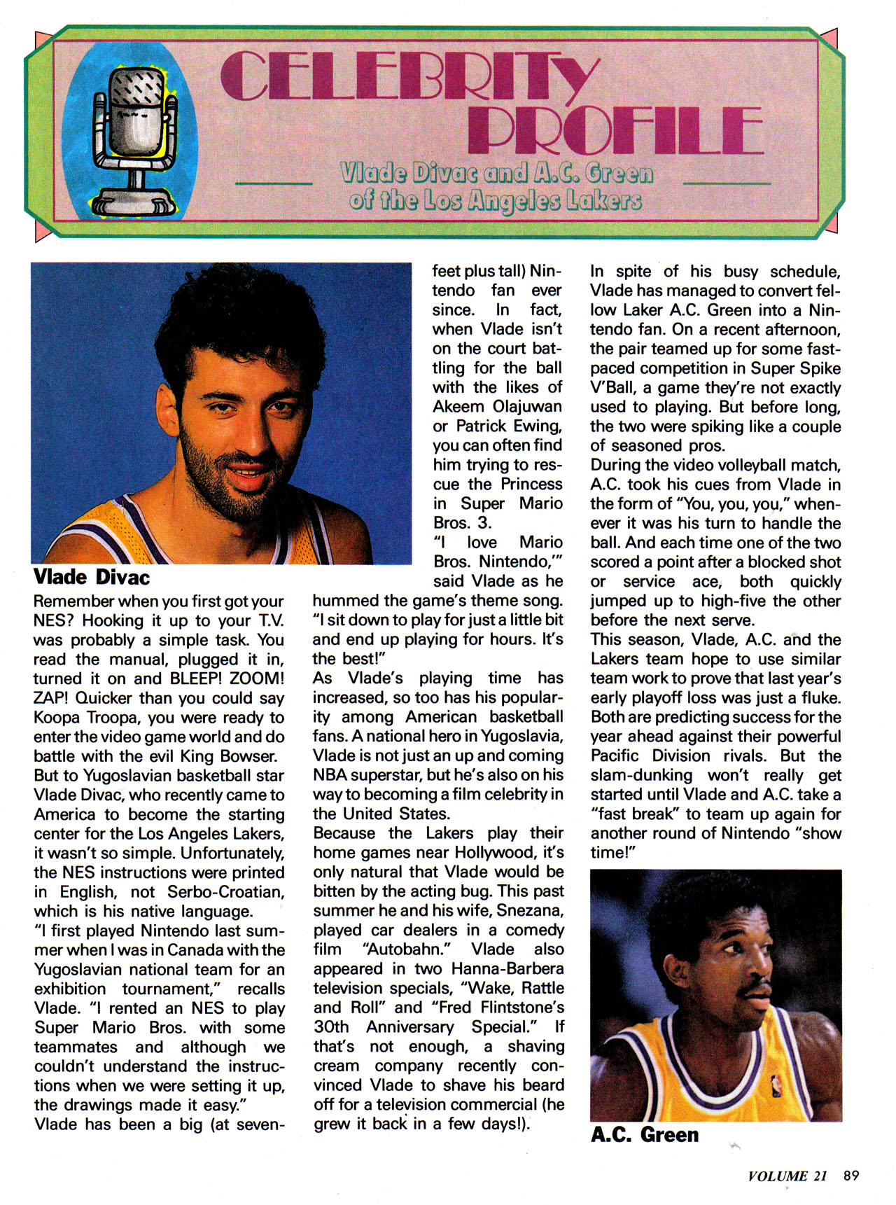 Read online Nintendo Power comic -  Issue #21 - 98