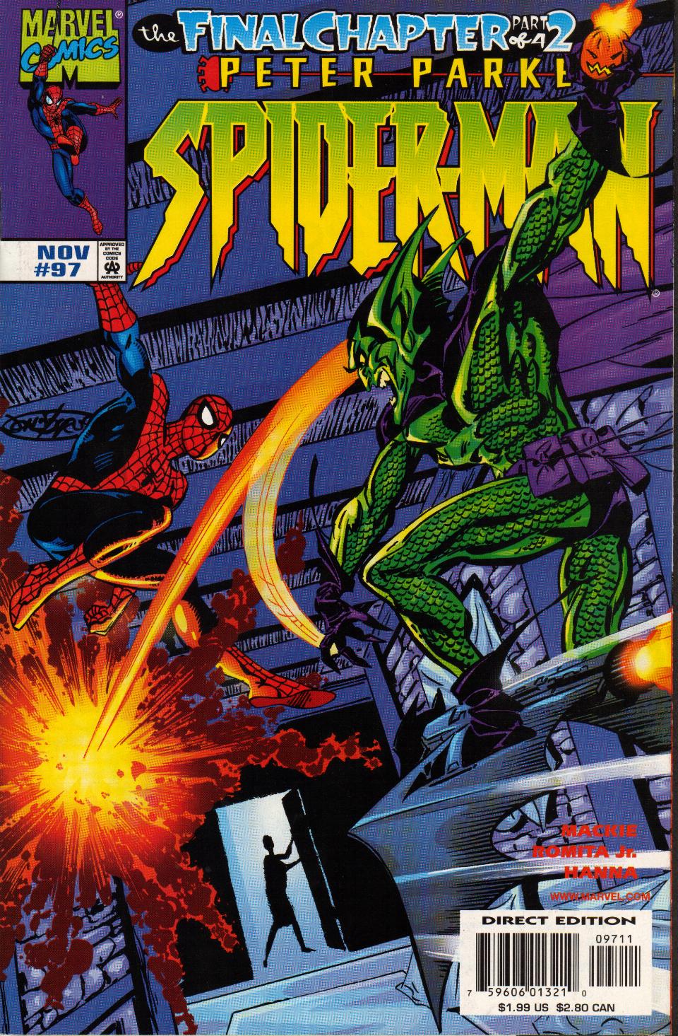 Read online Spider-Man (1990) comic -  Issue #97 - 1
