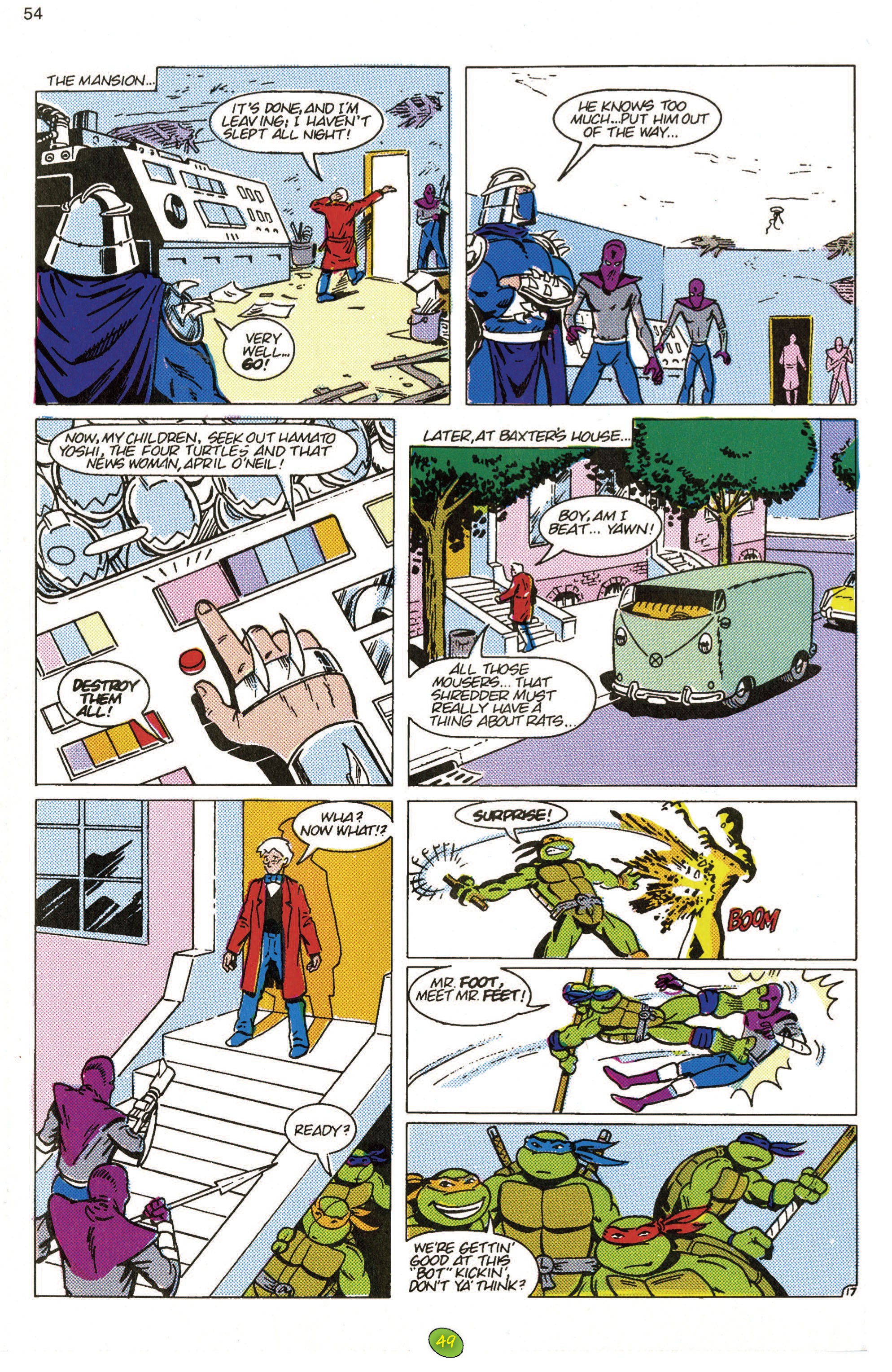 Read online Teenage Mutant Ninja Turtles 100-Page Spectacular comic -  Issue # TPB - 51