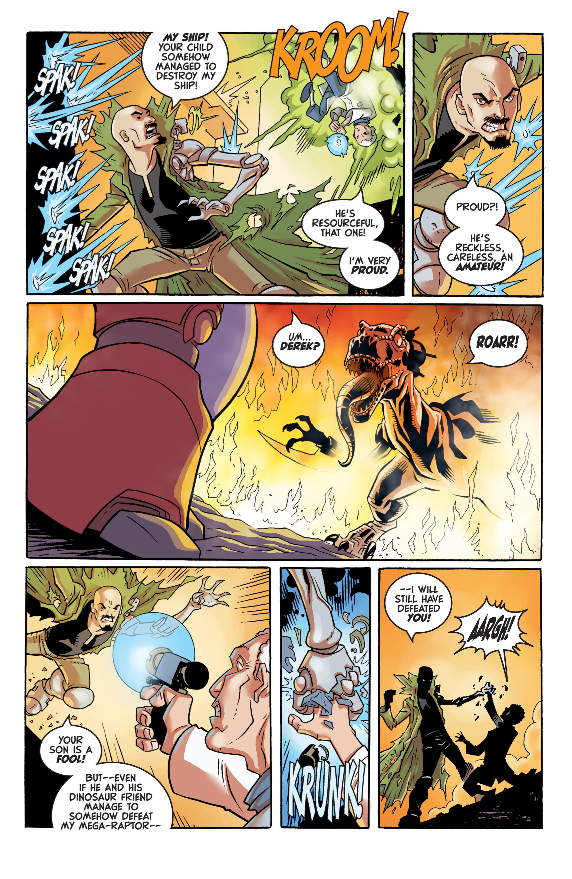 Read online Super Dinosaur (2011) comic -  Issue #5 - 12