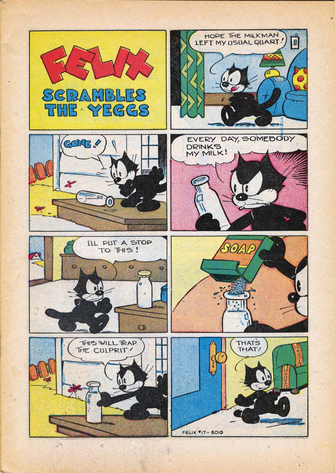 Read online Felix the Cat (1948) comic -  Issue #17 - 3