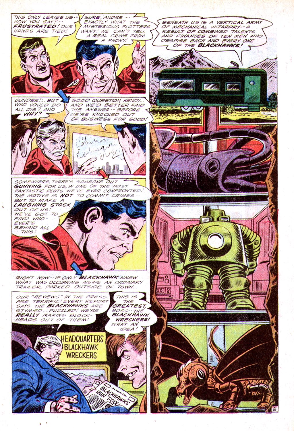 Blackhawk (1957) Issue #224 #116 - English 9