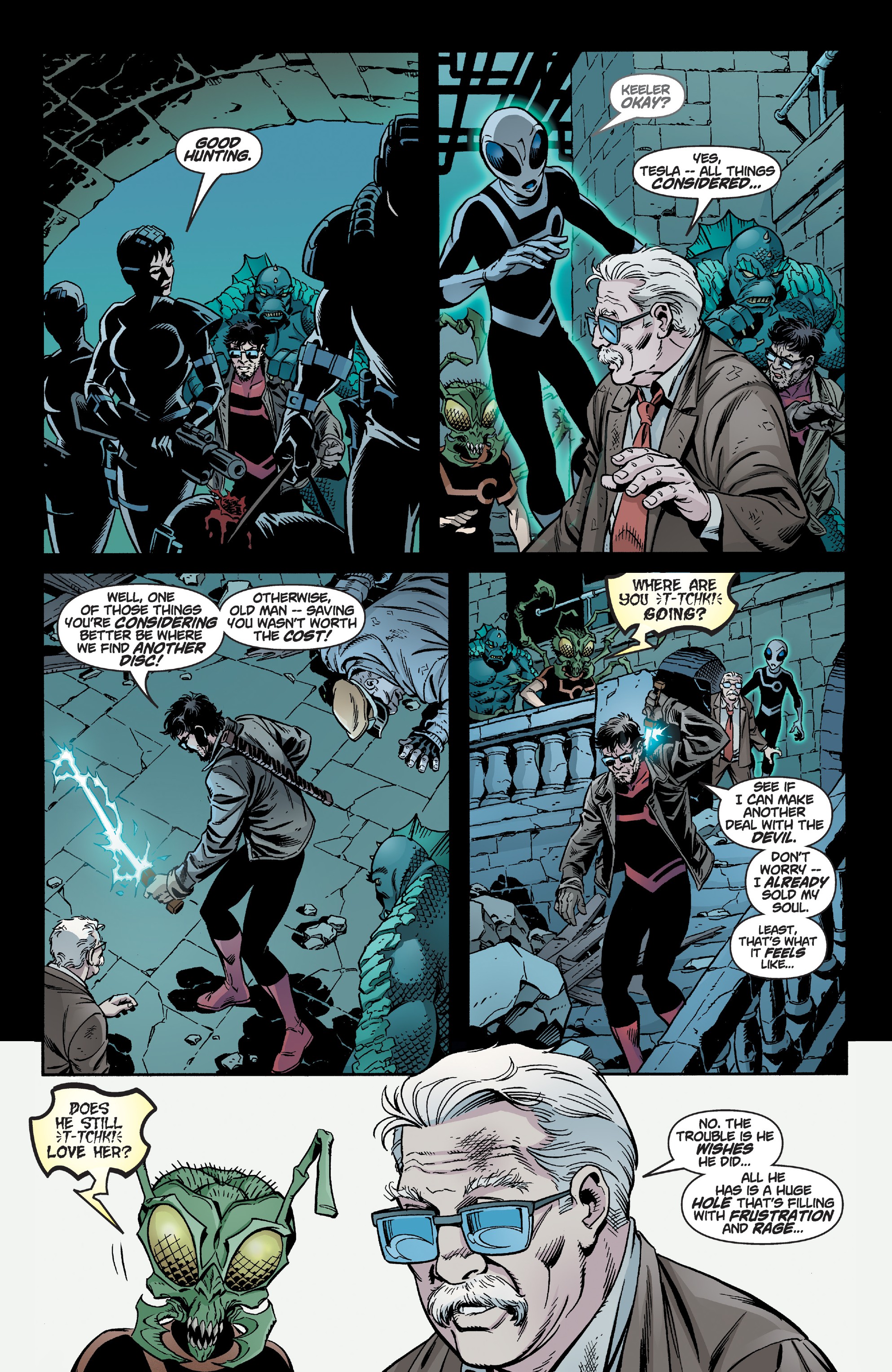 Read online Section Zero (2019) comic -  Issue #3 - 31