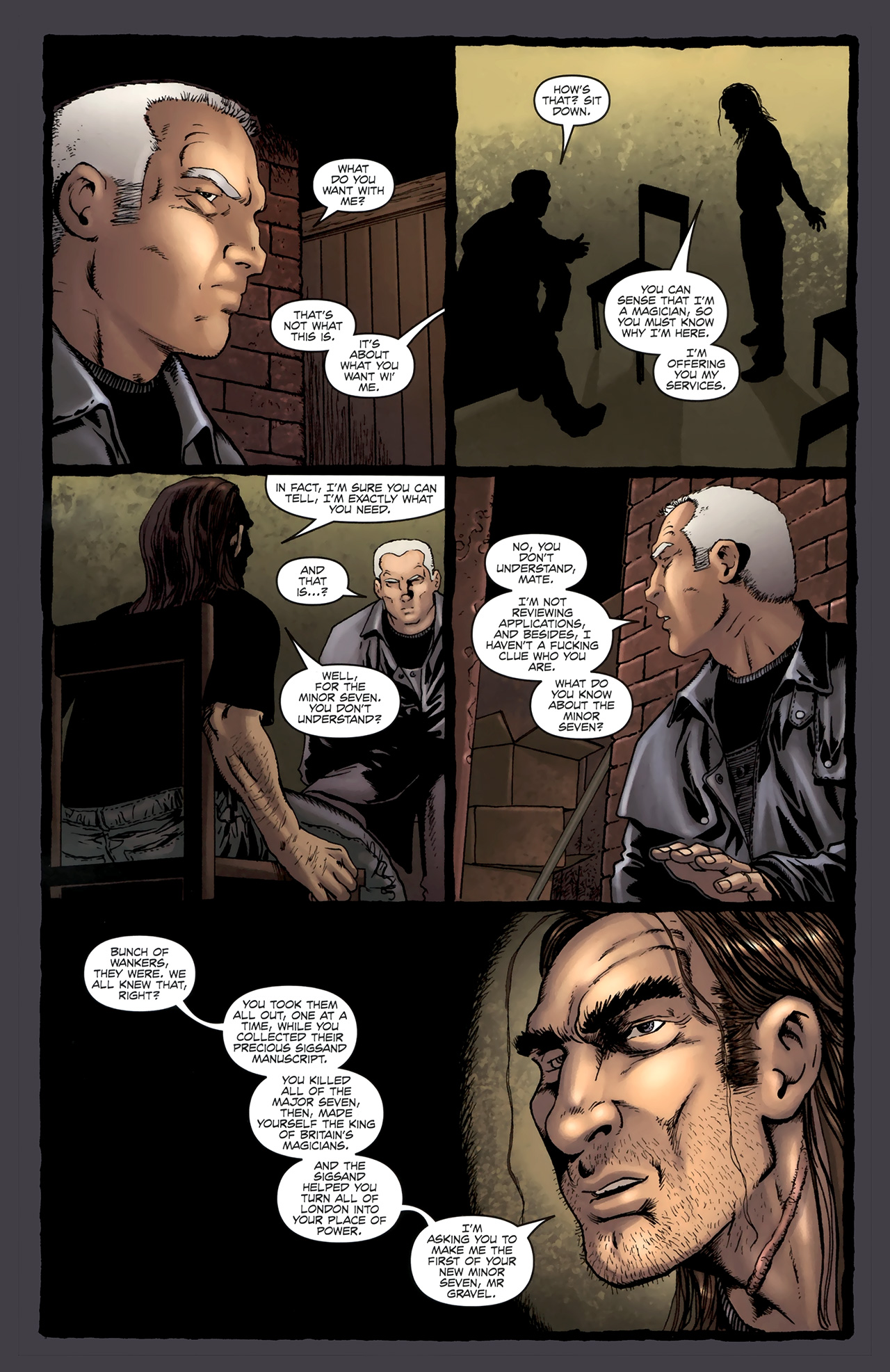 Read online Gravel comic -  Issue #19 - 8