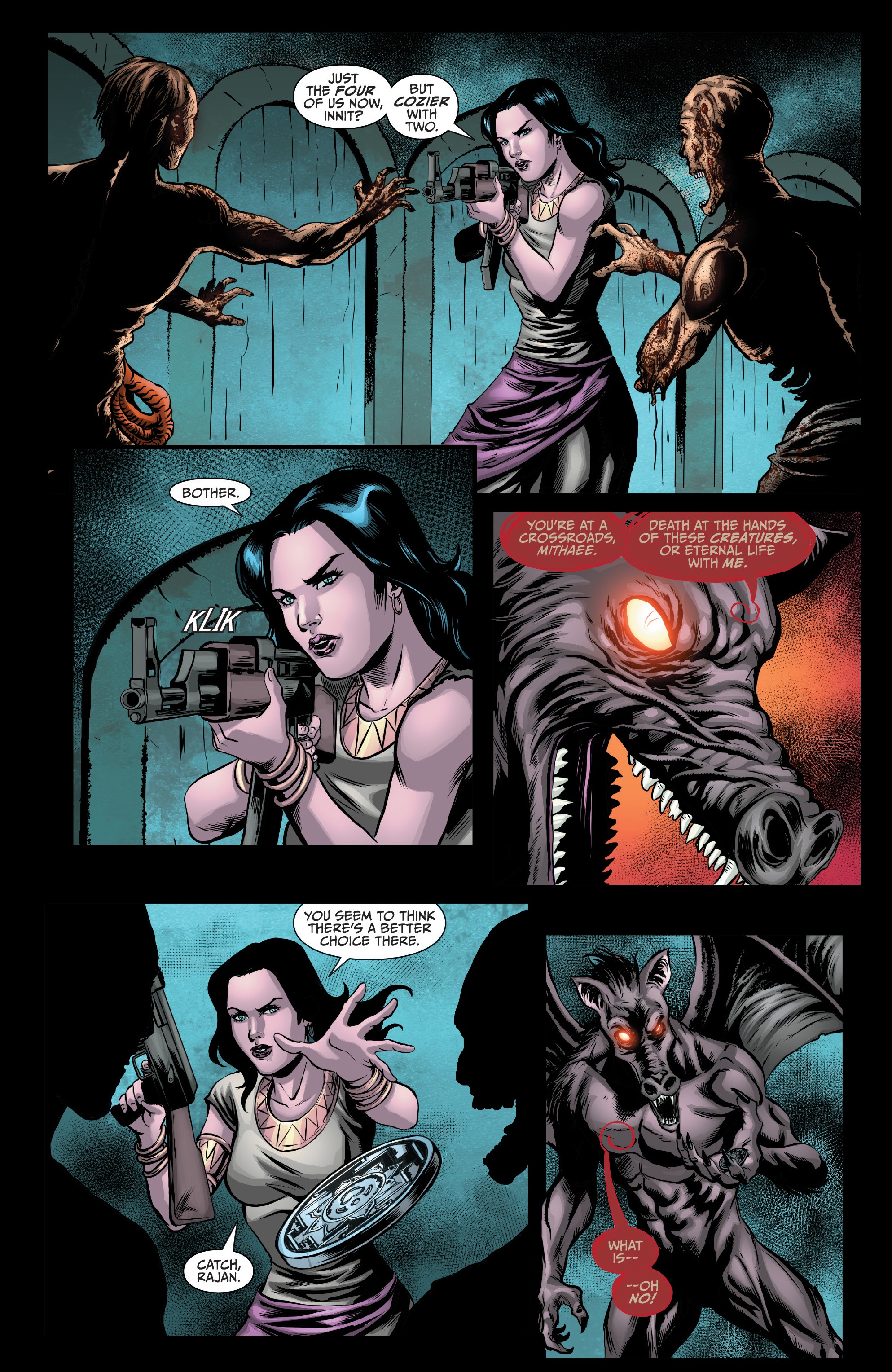 Read online Van Helsing: Sword of Heaven comic -  Issue #6 - 19