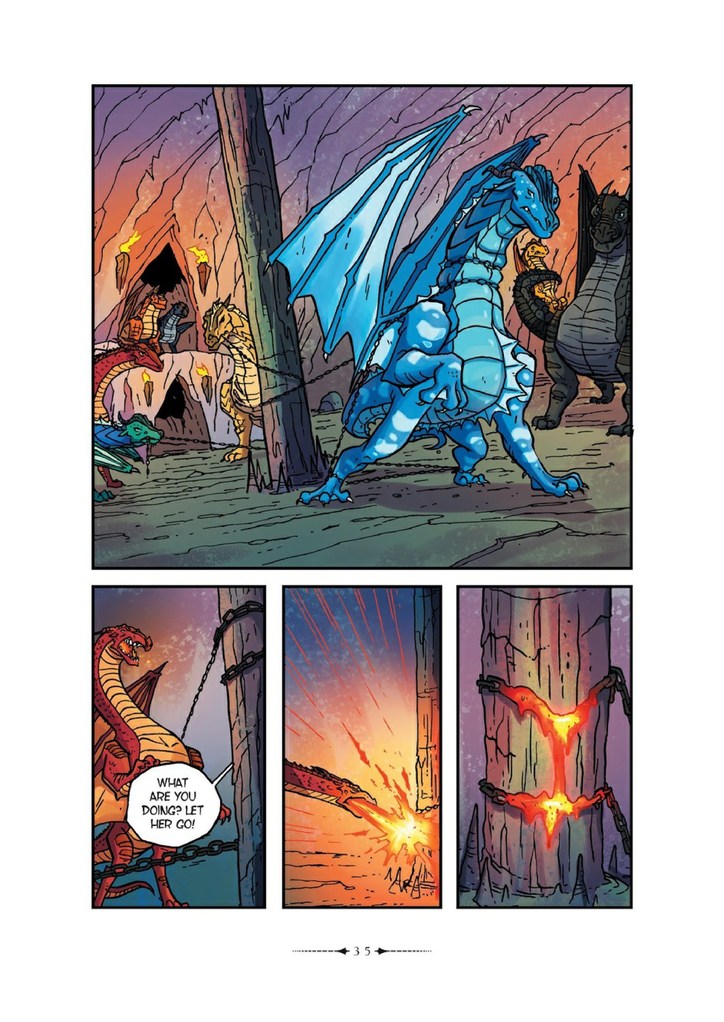 Read online Wings of Fire comic -  Issue # TPB 1 (Part 1) - 43
