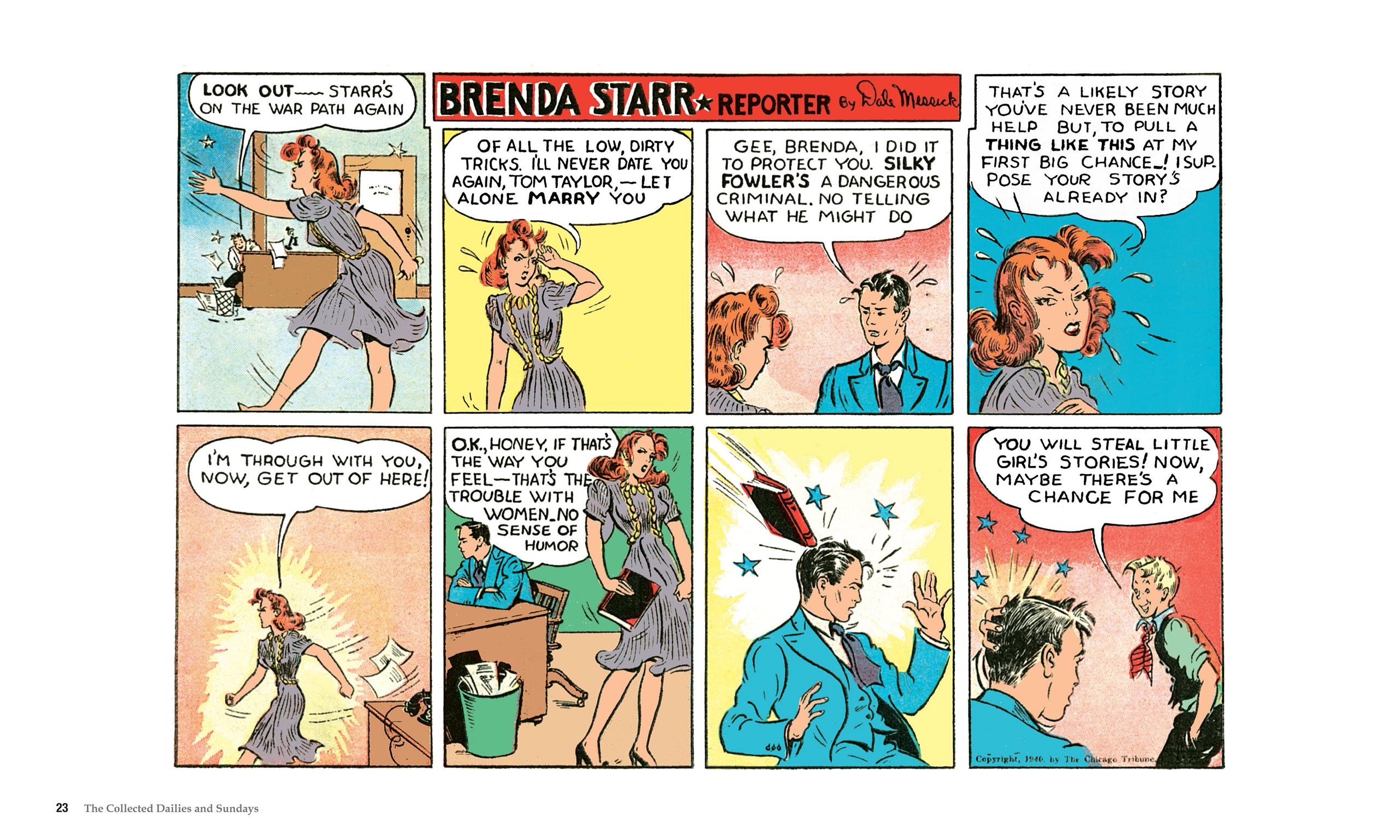 Read online Brenda Starr, Reporter: The Collected Dailies and Sundays comic -  Issue # TPB (Part 1) - 24
