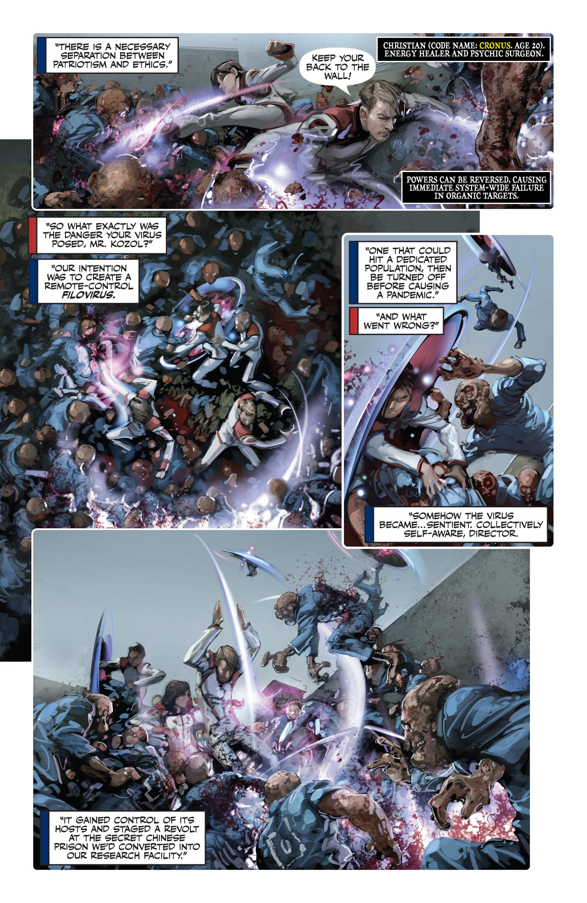 Read online Harbinger Wars comic -  Issue #1 - 9