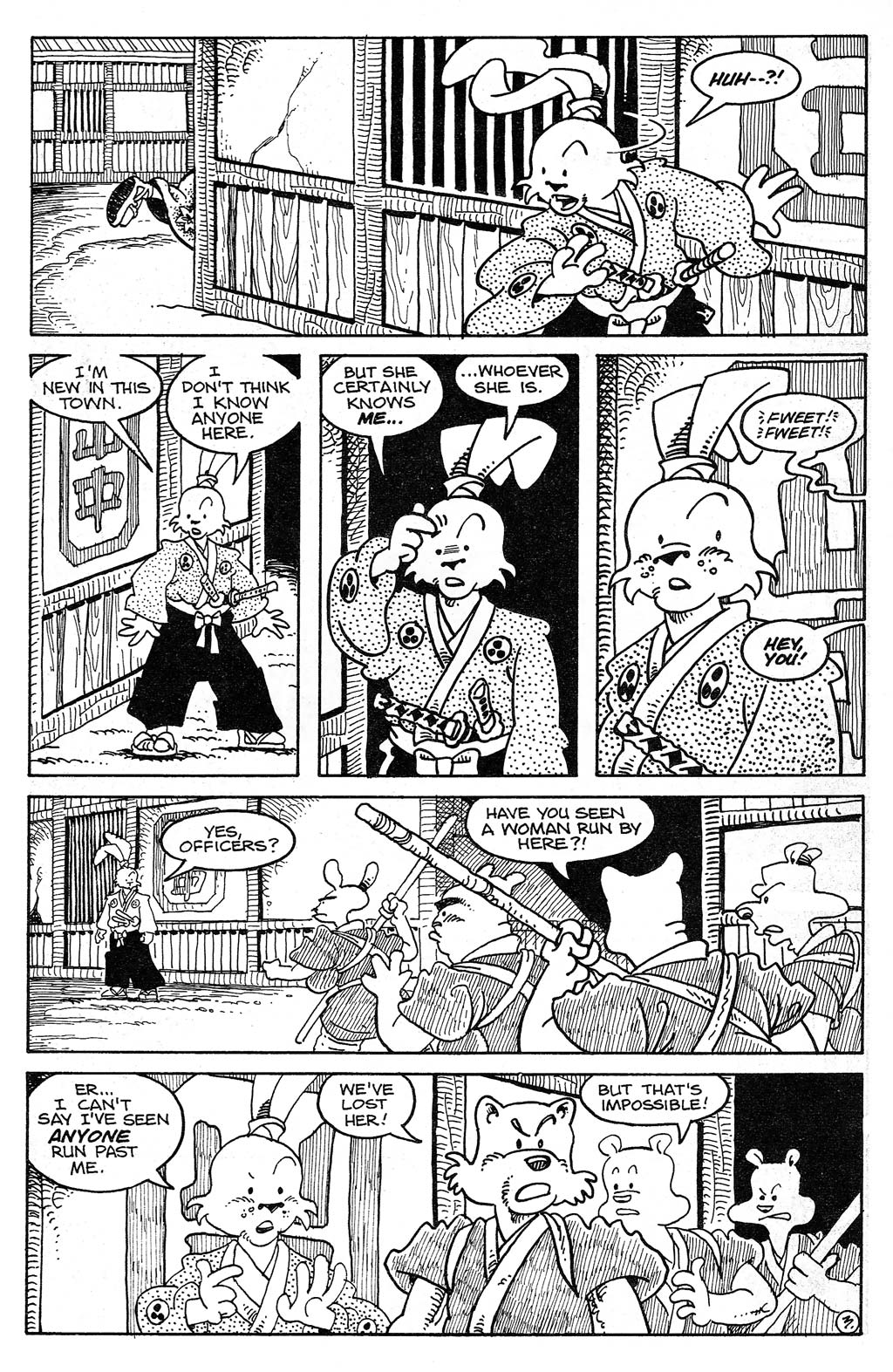 Read online Usagi Yojimbo (1996) comic -  Issue #1 - 9