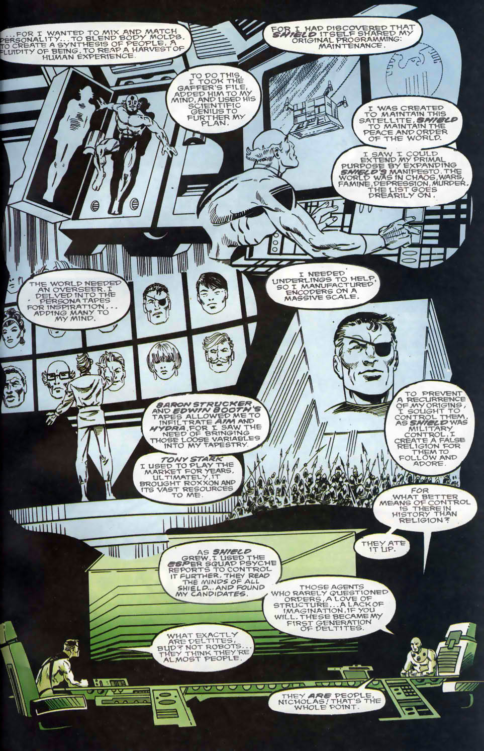 Read online Nick Fury vs. S.H.I.E.L.D. comic -  Issue #6 - 23