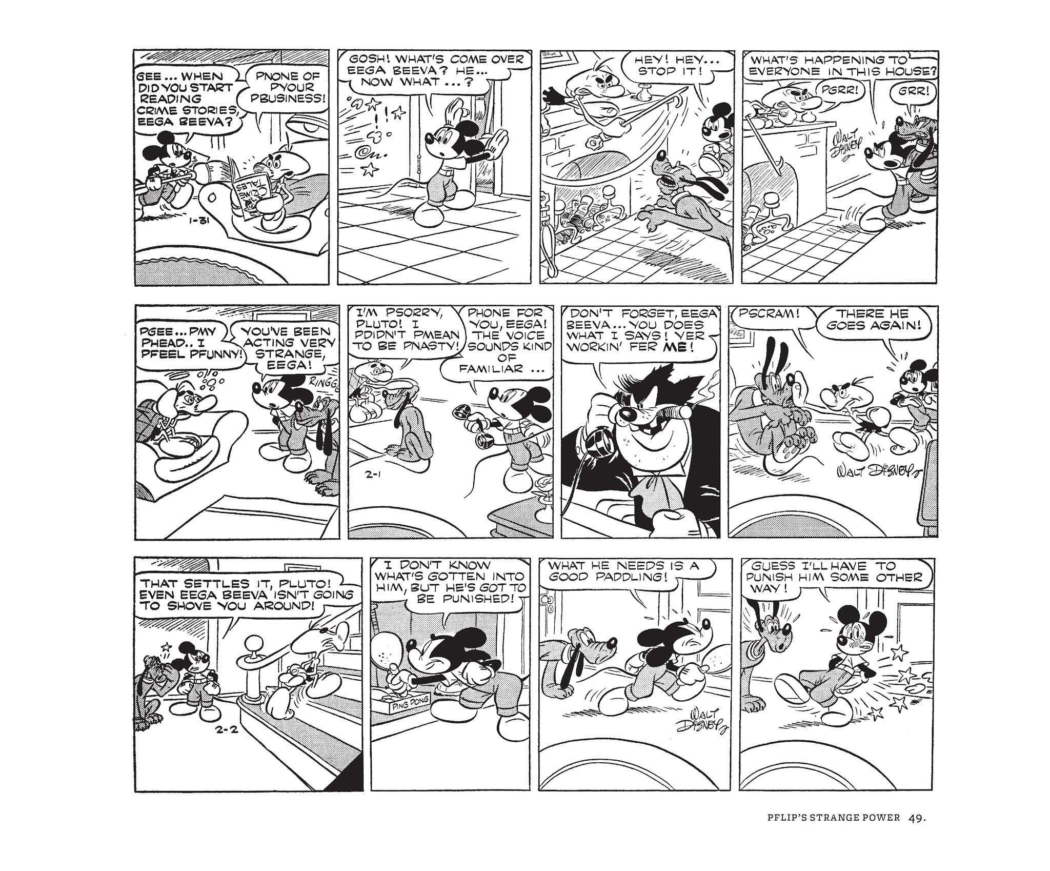 Read online Walt Disney's Mickey Mouse by Floyd Gottfredson comic -  Issue # TPB 10 (Part 1) - 49