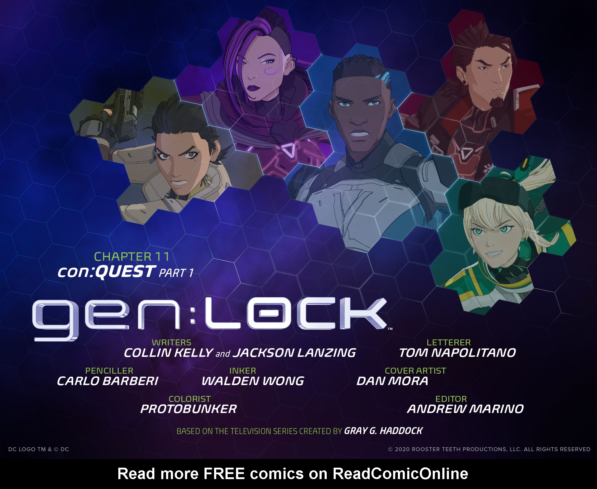 Read online gen:Lock comic -  Issue #11 - 3