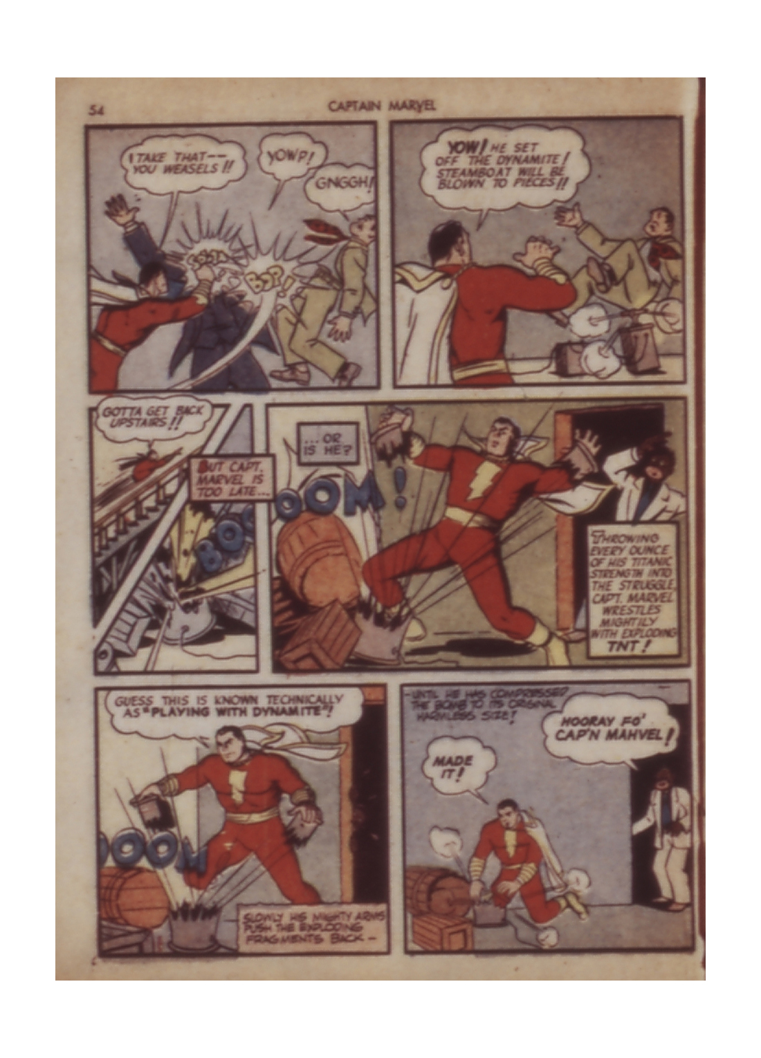 Read online Captain Marvel Adventures comic -  Issue #16 - 54