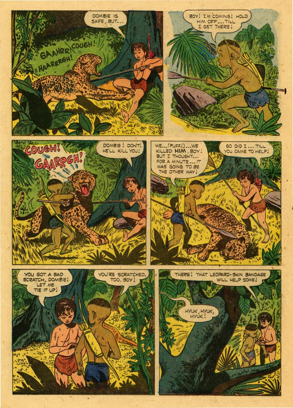 Read online Tarzan (1948) comic -  Issue #53 - 22