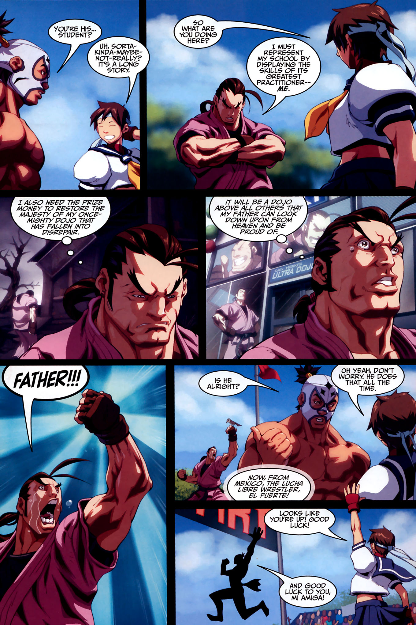 Read online Street Fighter IV comic -  Issue #2 - 15
