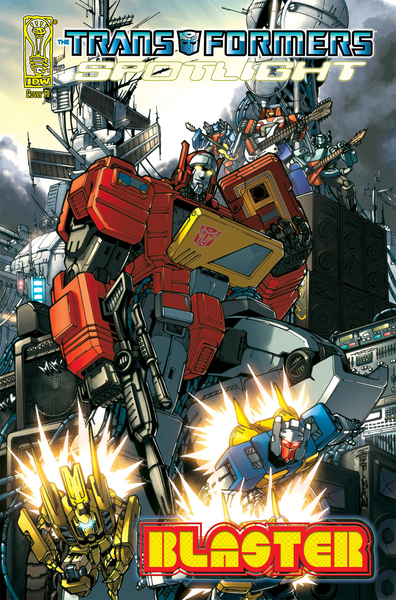 Read online Transformers Spotlight: Blaster comic -  Issue # Full - 2