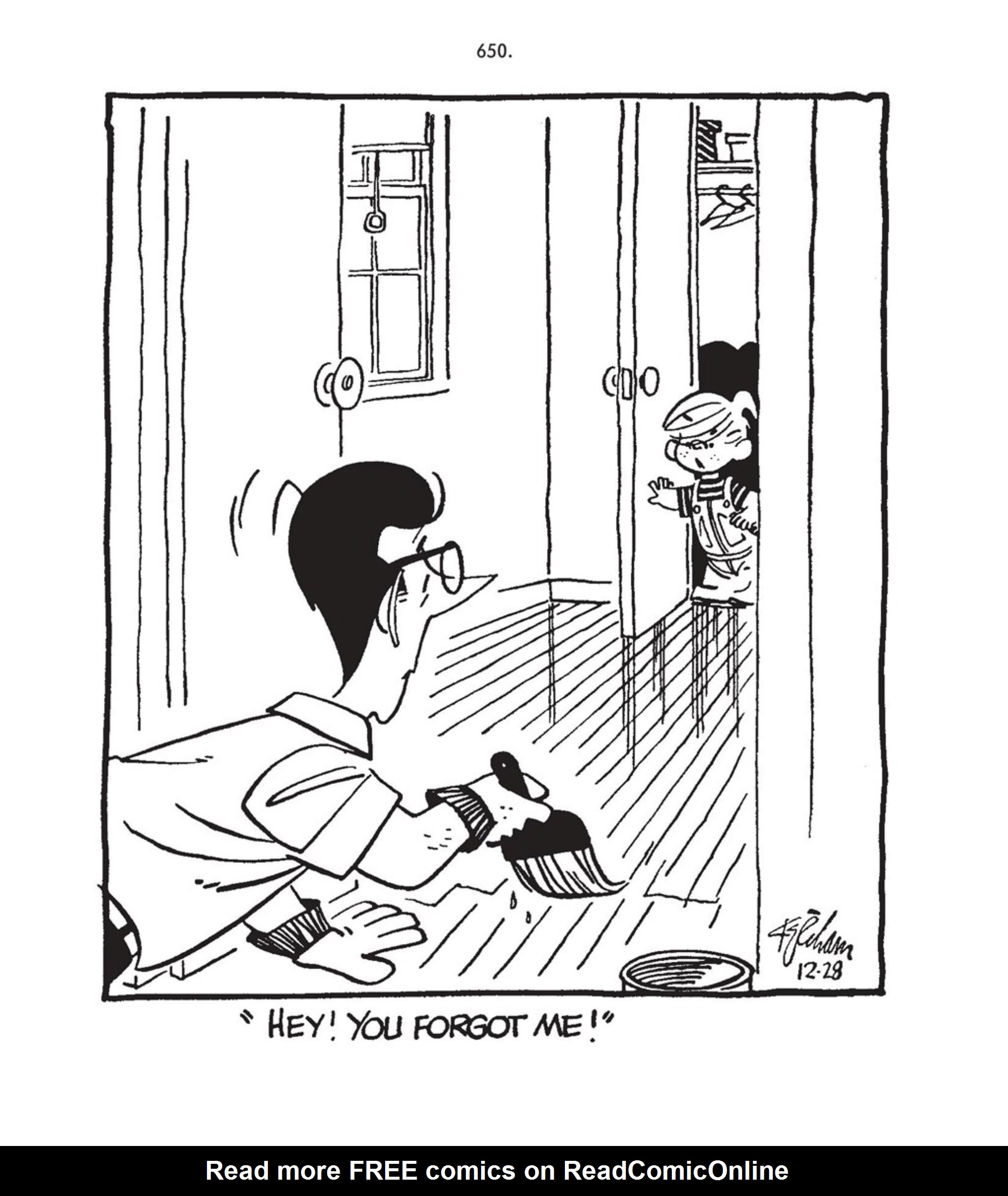 Read online Hank Ketcham's Complete Dennis the Menace comic -  Issue # TPB 2 (Part 7) - 76