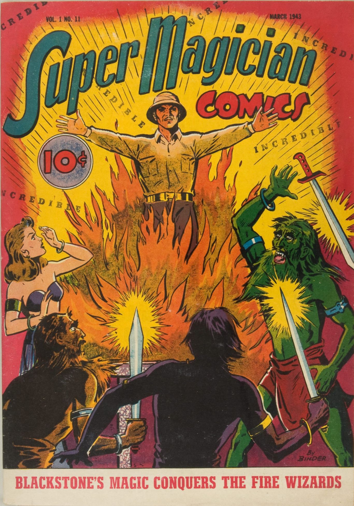 Read online Super-Magician Comics comic -  Issue #11 - 1