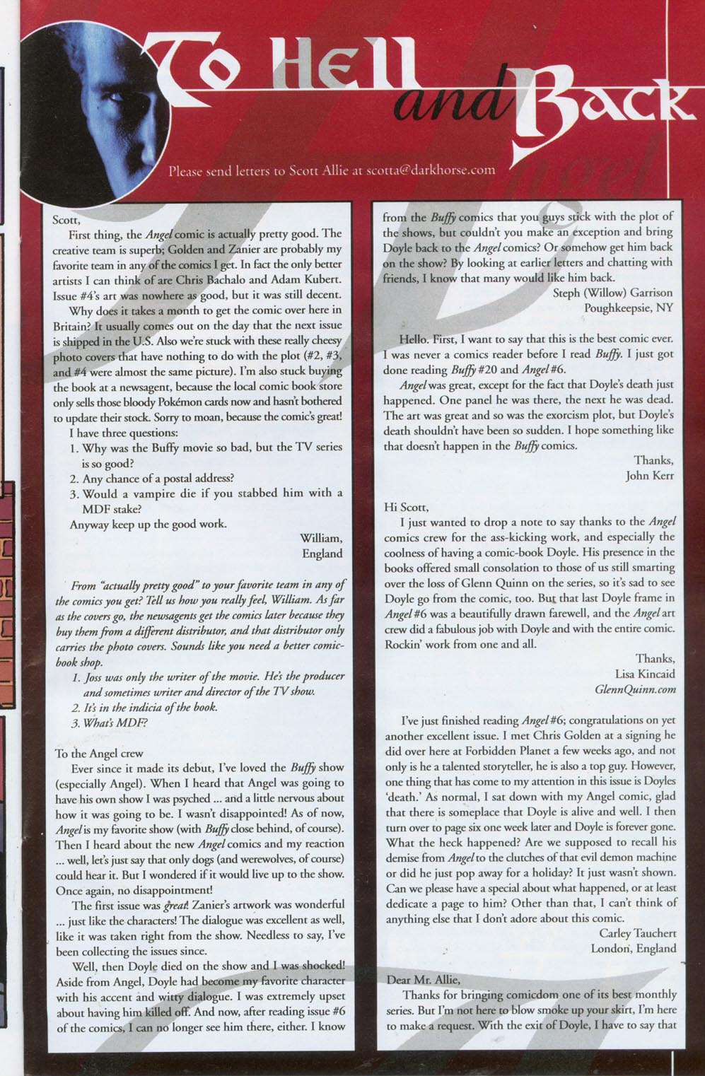 Read online Angel (1999) comic -  Issue #10 - 25