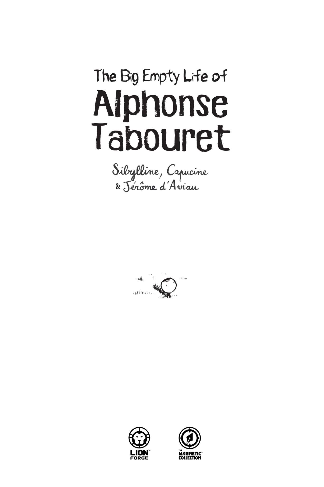 Read online The Big Empty Life of Alphonse Tabouret comic -  Issue # TPB (Part 1) - 2