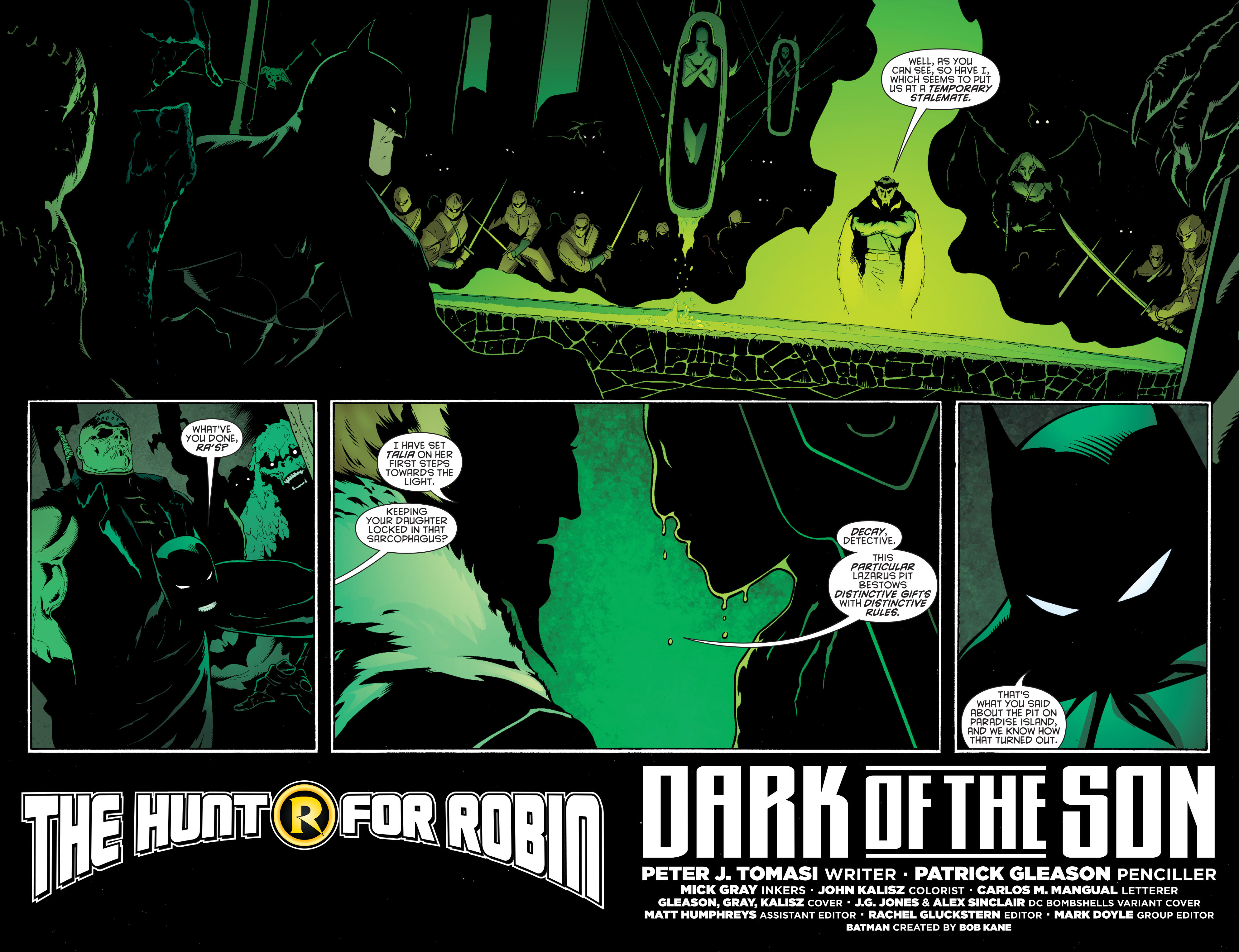 Read online Batman and Robin (2011) comic -  Issue #32 - Batman and Ra's al Ghul - 3