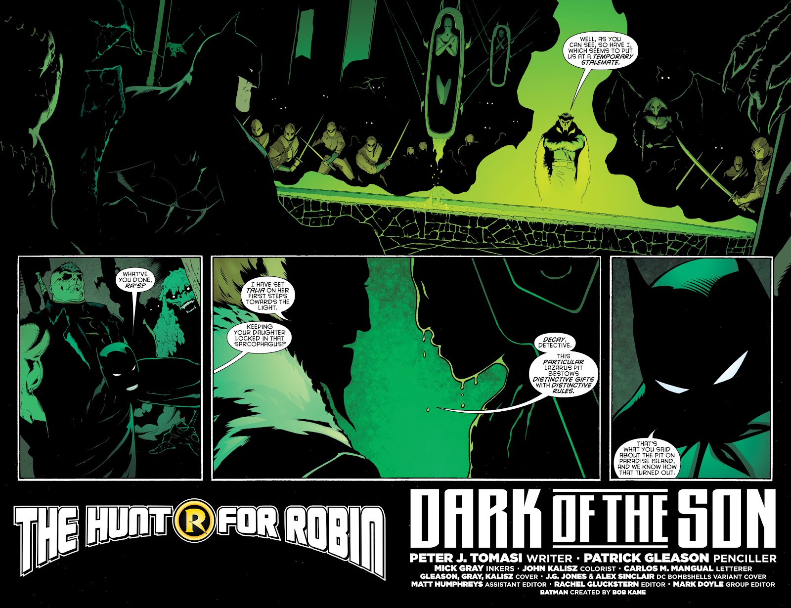 Batman and Robin (2011) issue 32 - Batman and Ra's al Ghul - Page 3