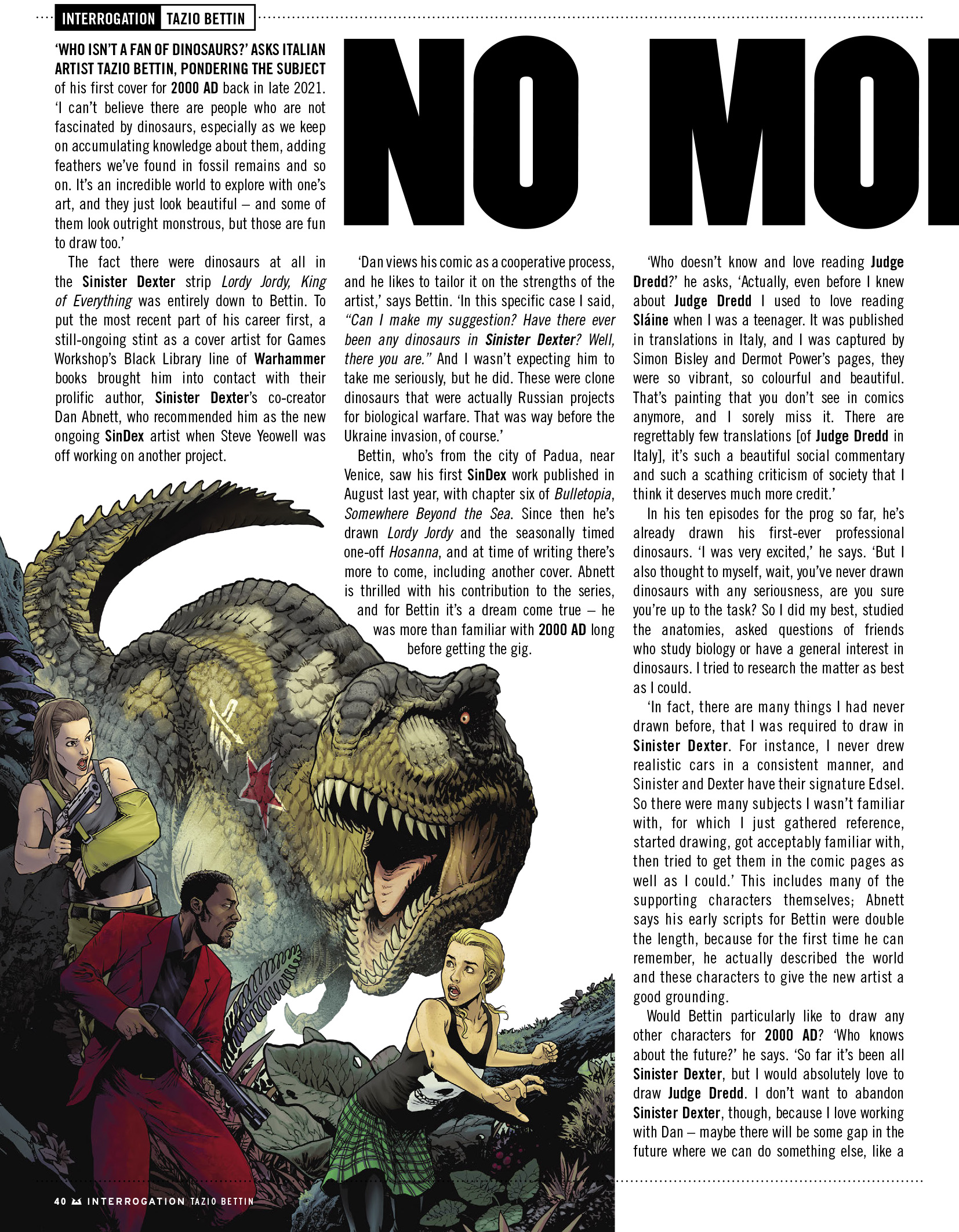 Read online Judge Dredd Megazine (Vol. 5) comic -  Issue #444 - 40