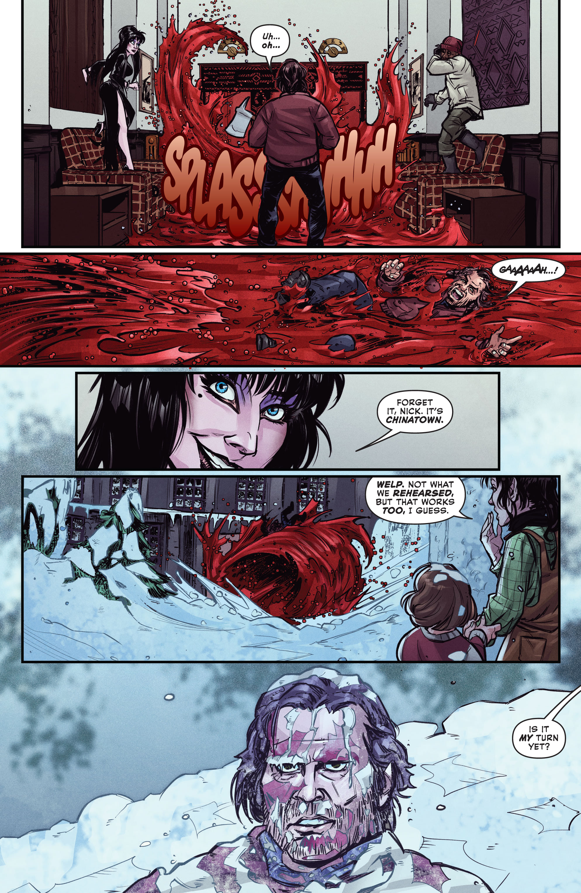 Read online Elvira in Horrorland comic -  Issue #2 - 21