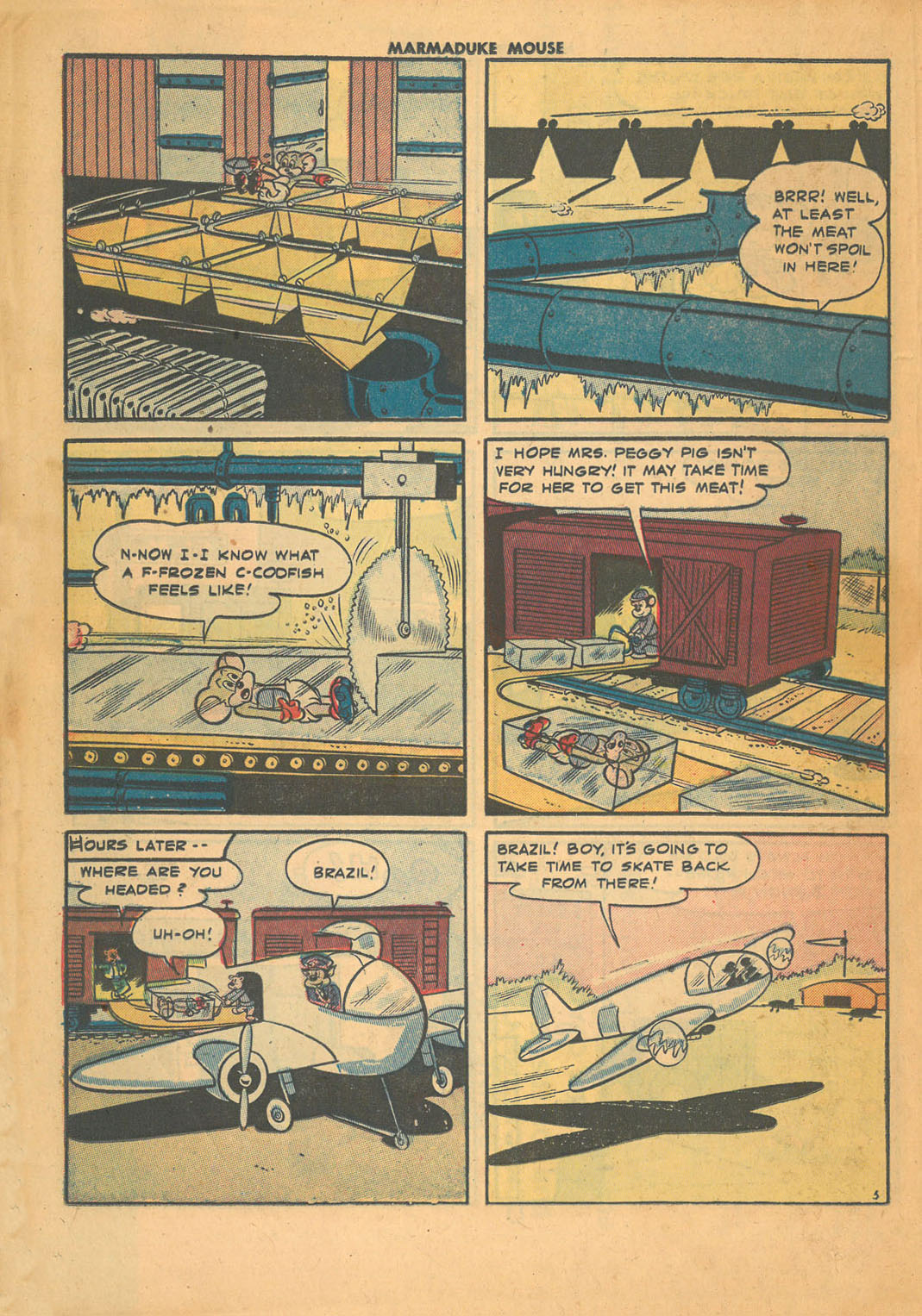 Read online Marmaduke Mouse comic -  Issue #44 - 16