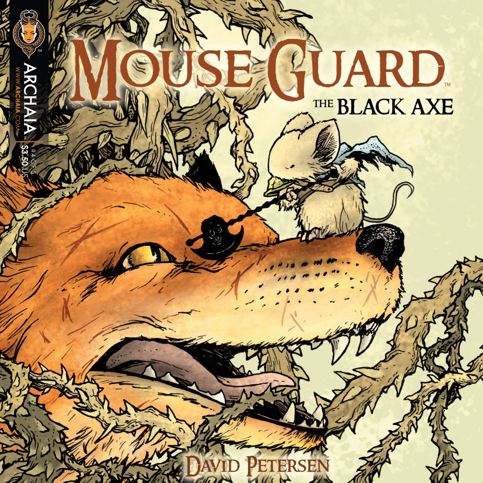 Read online Mouse Guard: The Black Axe comic -  Issue #4 - 1