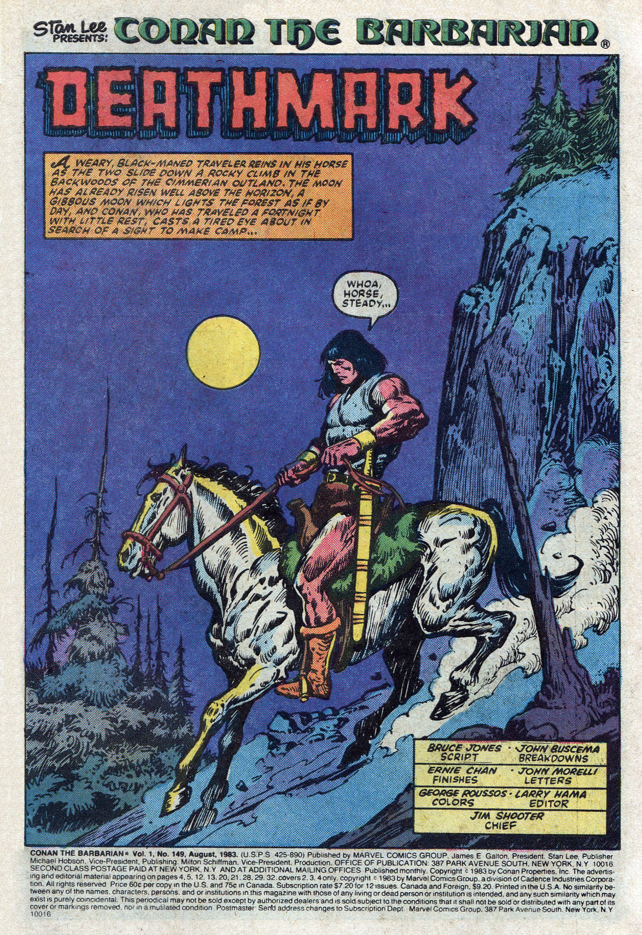 Read online Conan the Barbarian (1970) comic -  Issue #149 - 3