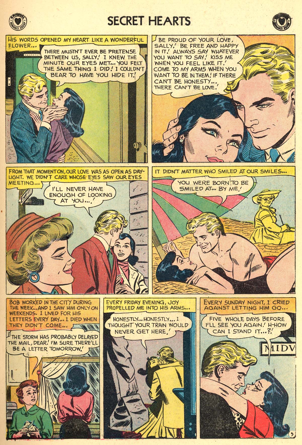 Read online Secret Hearts comic -  Issue #59 - 7