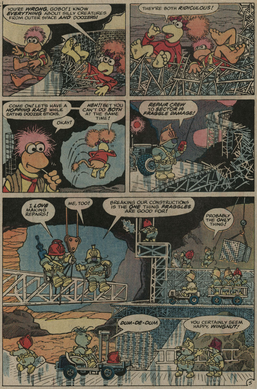 Read online Fraggle Rock comic -  Issue #4 - 8