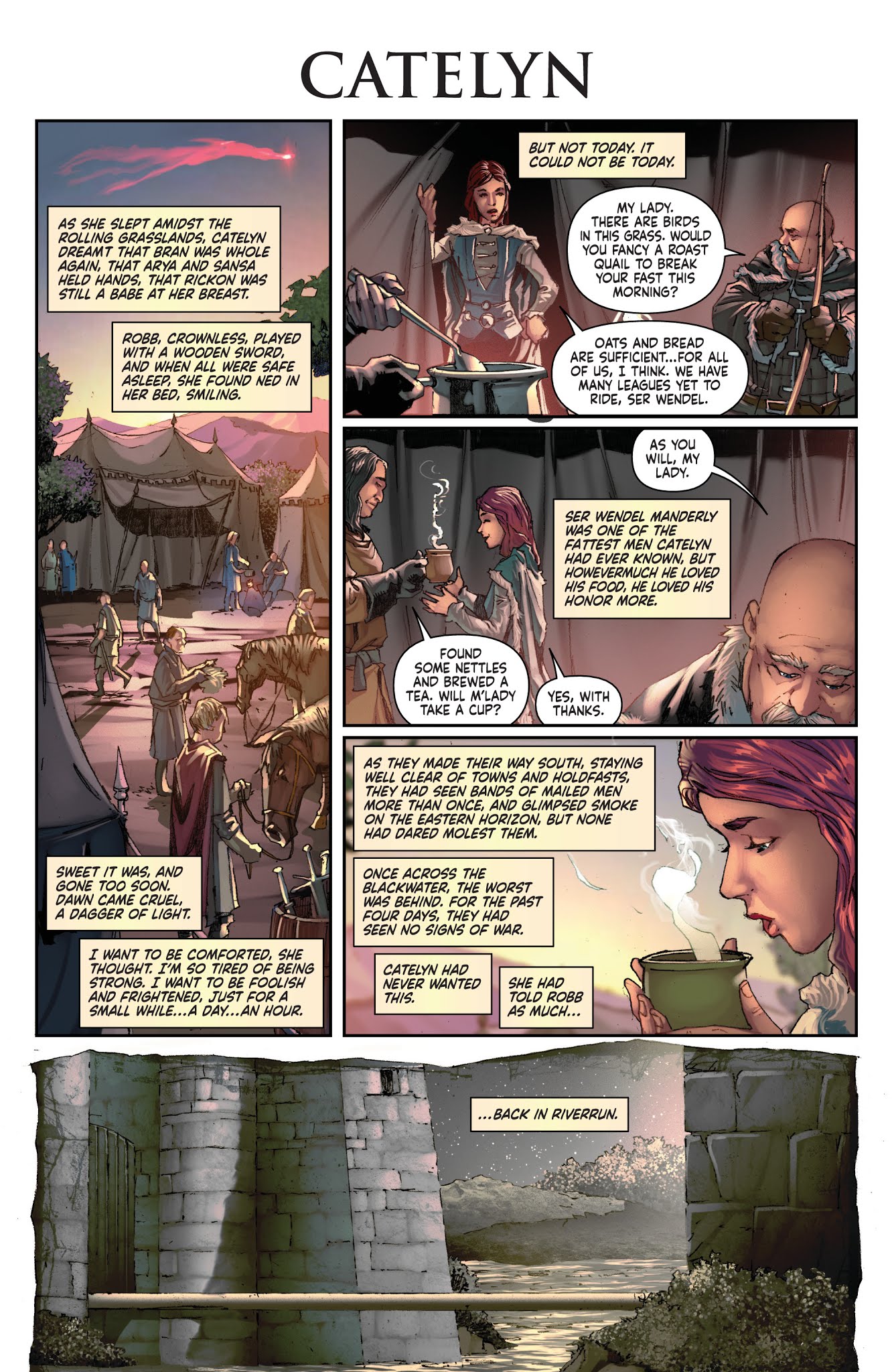 Read online A Clash of Kings comic -  Issue #12 - 13