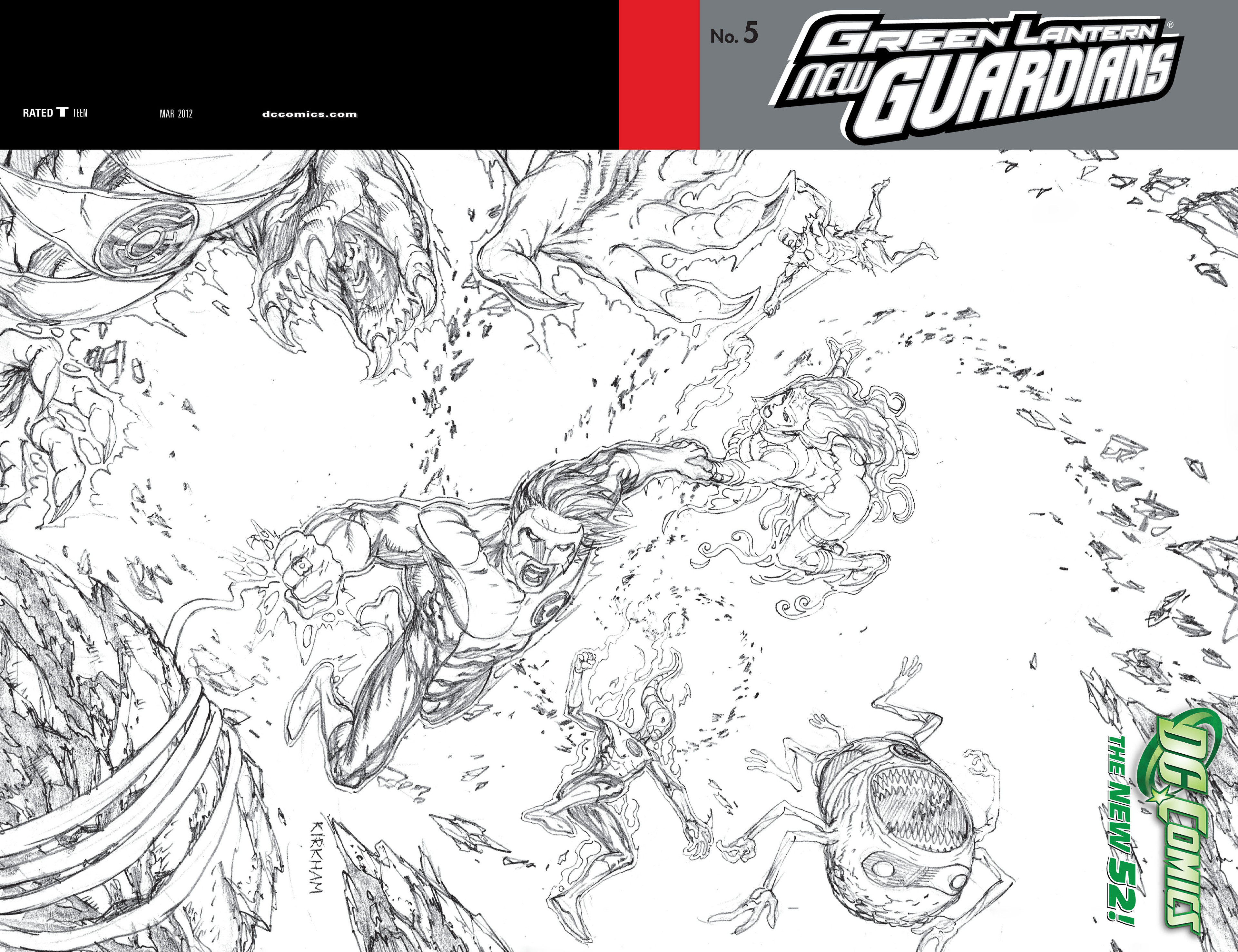 Read online Green Lantern: New Guardians comic -  Issue #5 - 2
