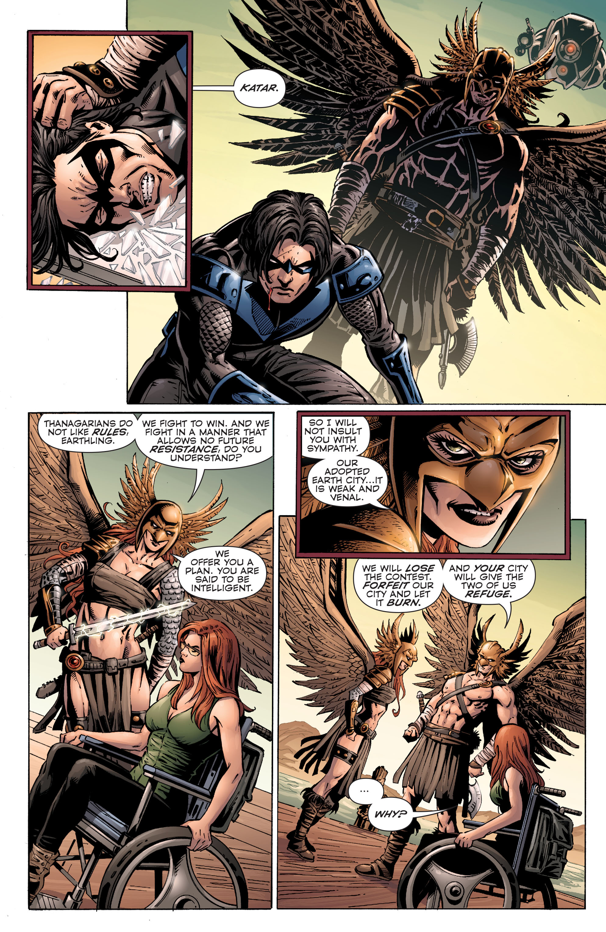 Read online Convergence Nightwing/Oracle comic -  Issue #1 - 19